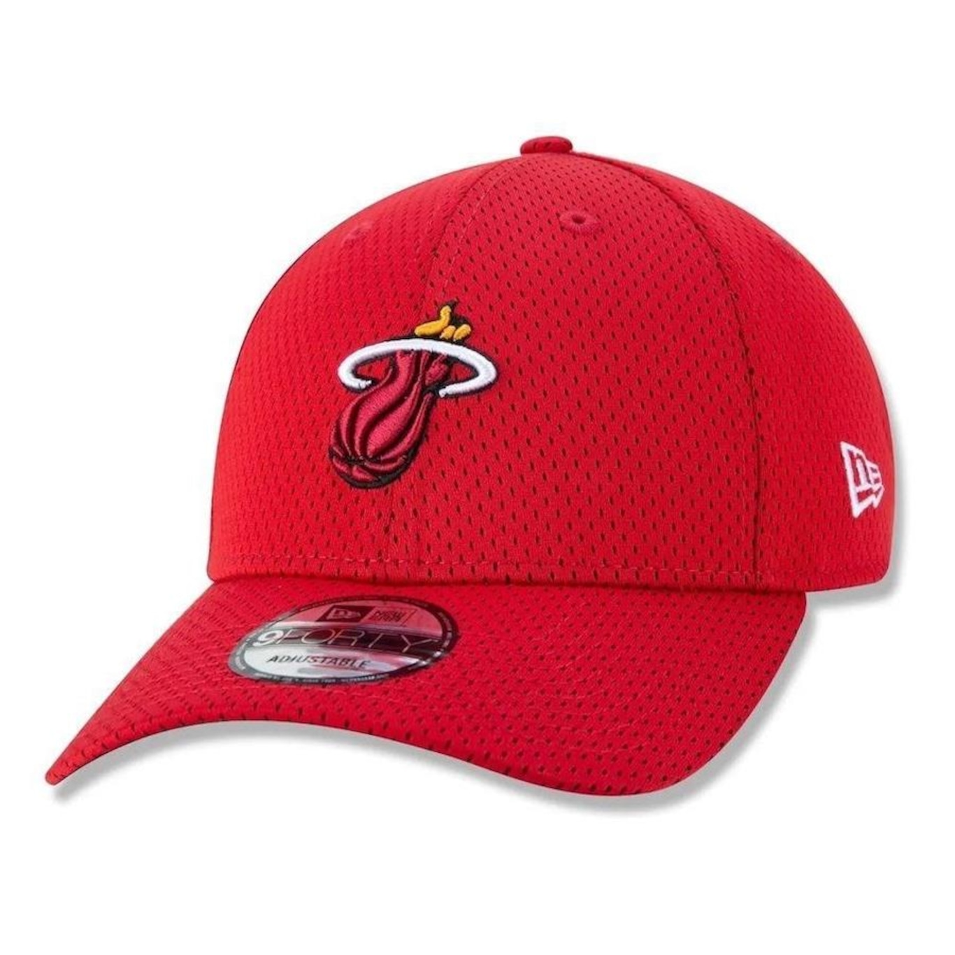 Boné Aba Curva New Era Miami Heat NBA 940 Urban Tech Sport - Snapback - Adulto - Foto 1