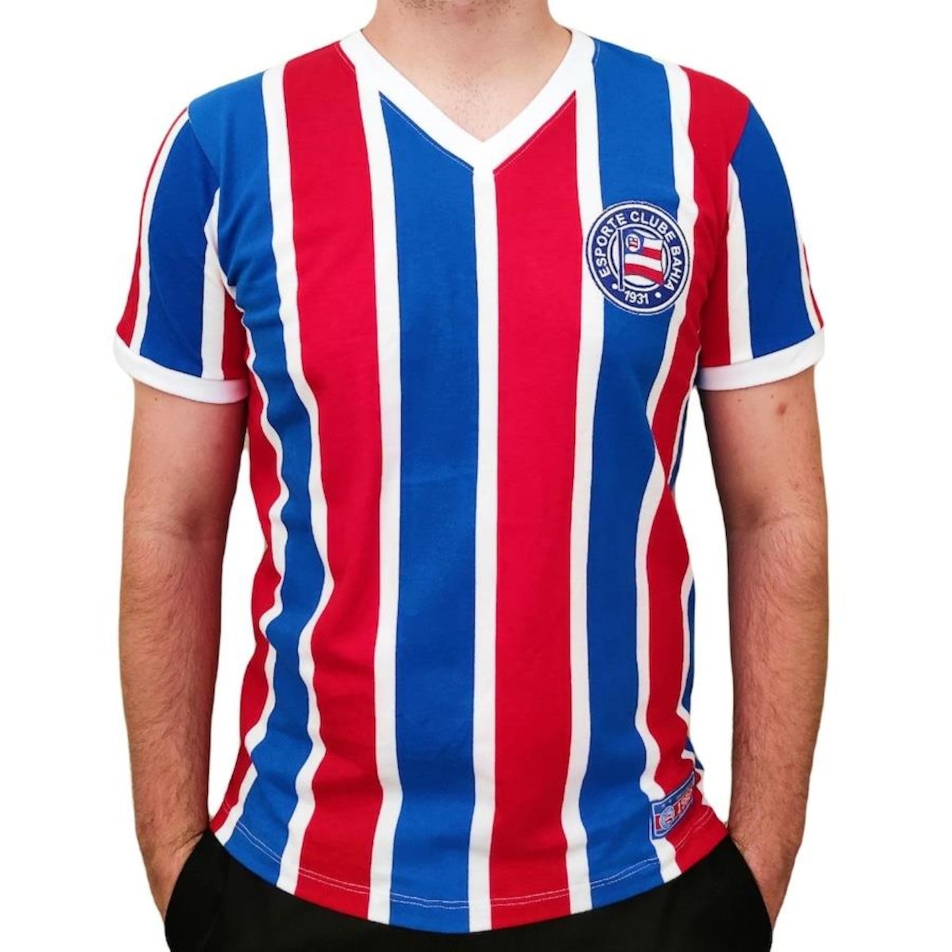 Camisa do Bahia Retro 1988 Campeão Brasileiro Retrômania Oficial - Masculina - Foto 3