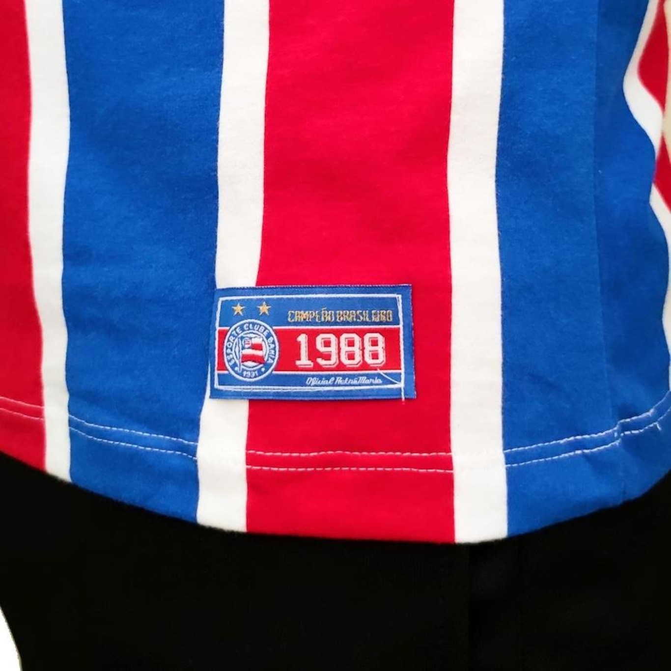 Camisa do Bahia Retro 1988 Campeão Brasileiro Retrômania Oficial - Masculina - Foto 4