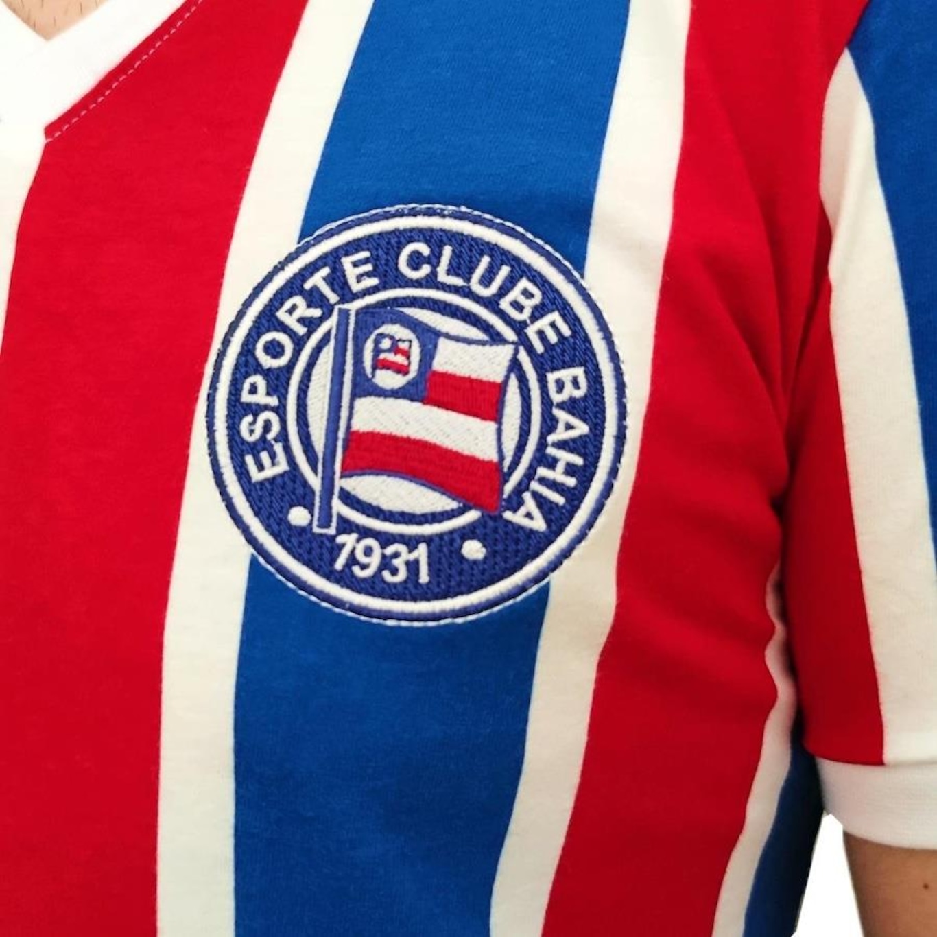 Camisa do Bahia Retro 1988 Campeão Brasileiro Retrômania Oficial - Masculina - Foto 5