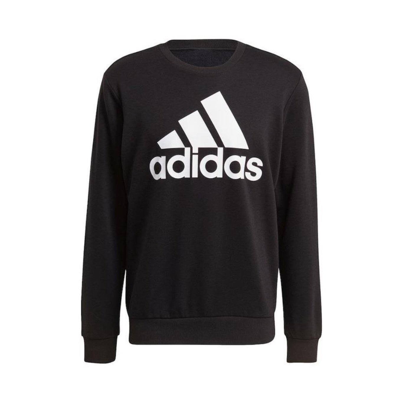 Blusão de Moletom sem Capuz adidas Essentials Logo - Masculino - Foto 1