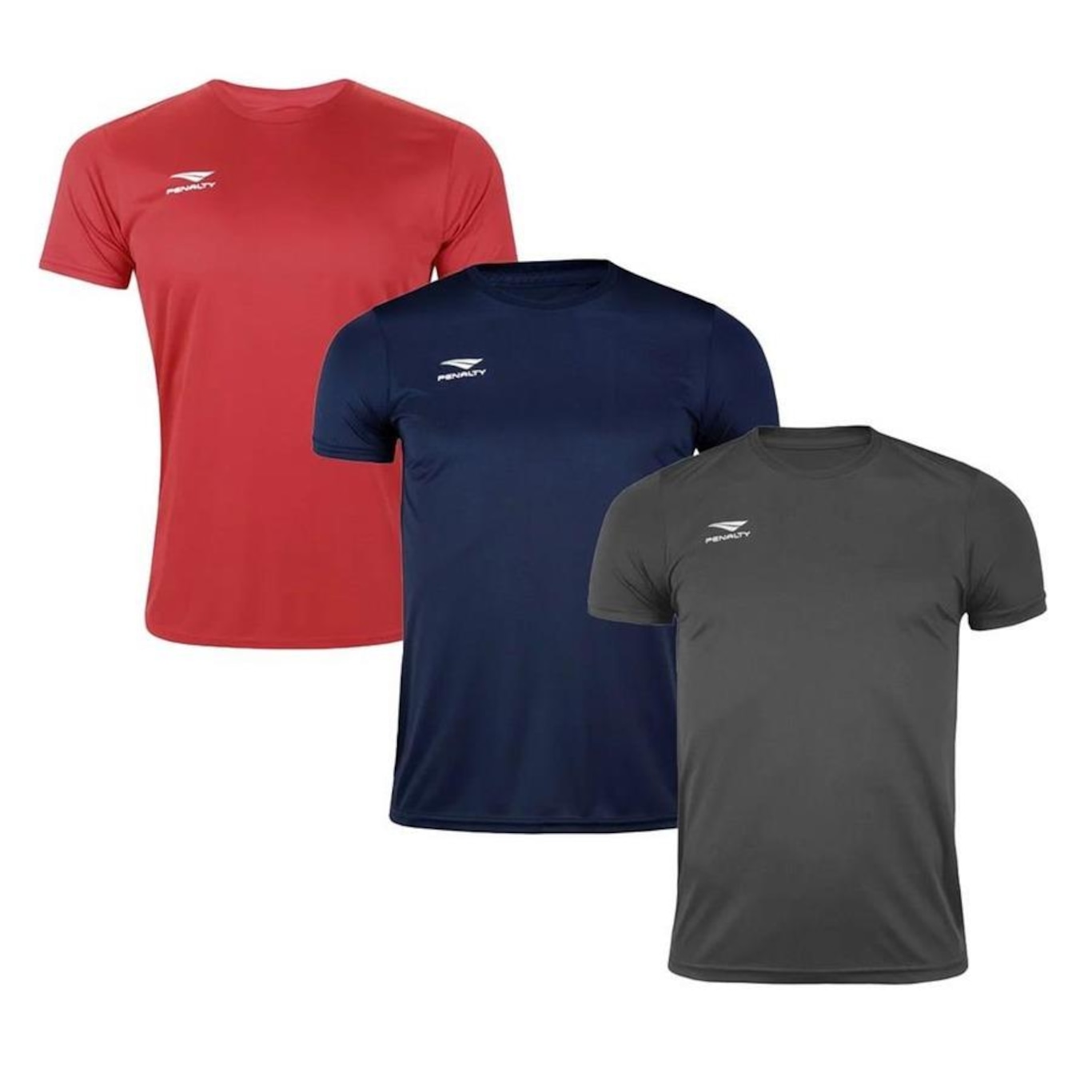 Kit de Camisetas Penalty X - Masculino - 3 Unds - Foto 1