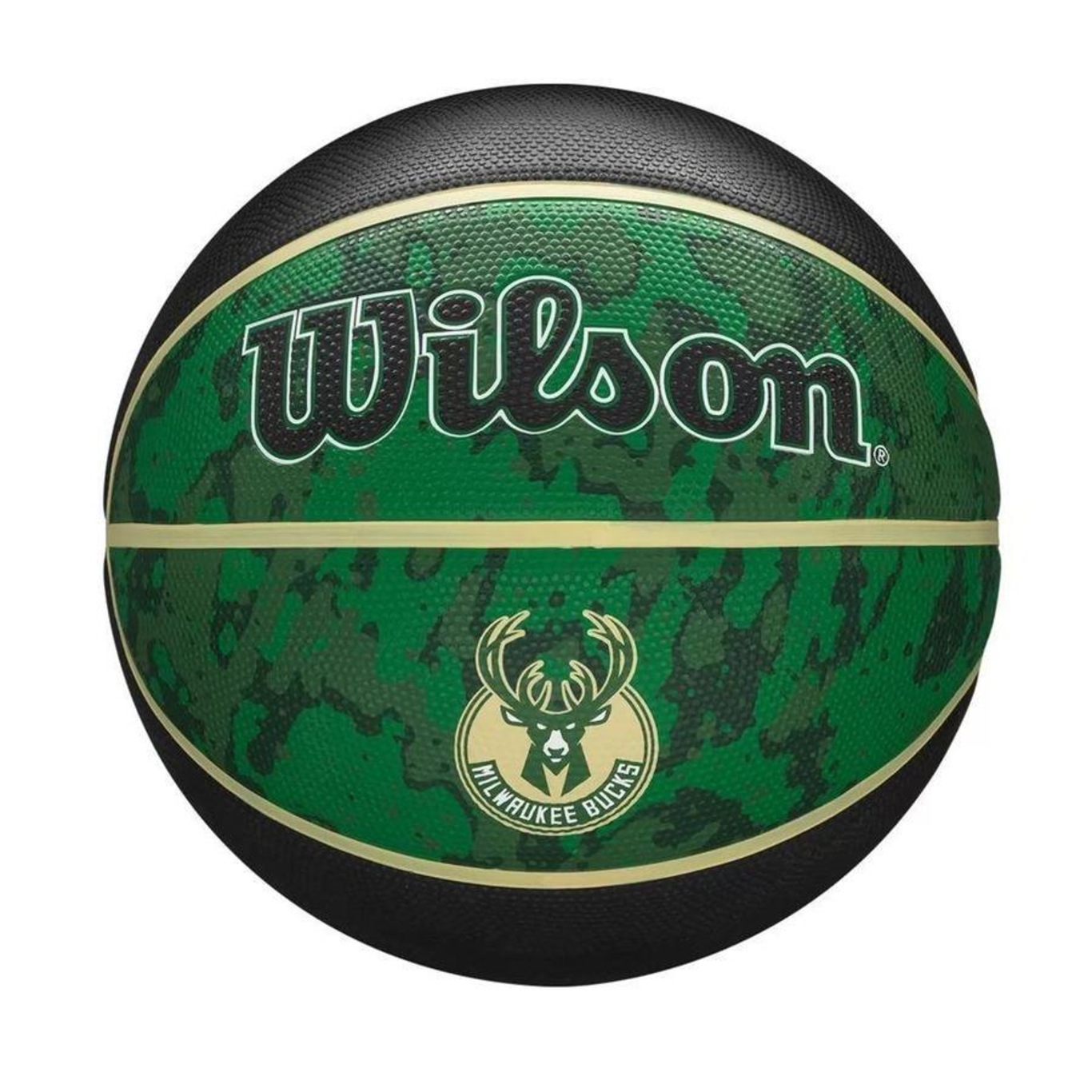 Bola de Basquete Wilson Milwaukee Bucks NBA Team Tiedye 7 - Foto 1