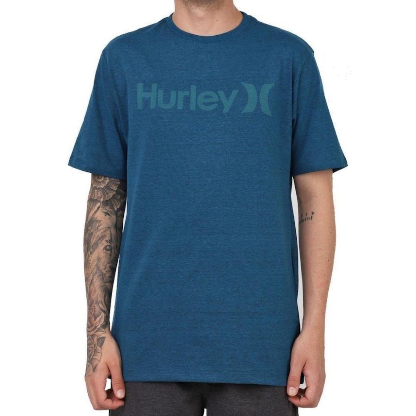 Camiseta Hurley Push Throught - Masculina - Foto 1