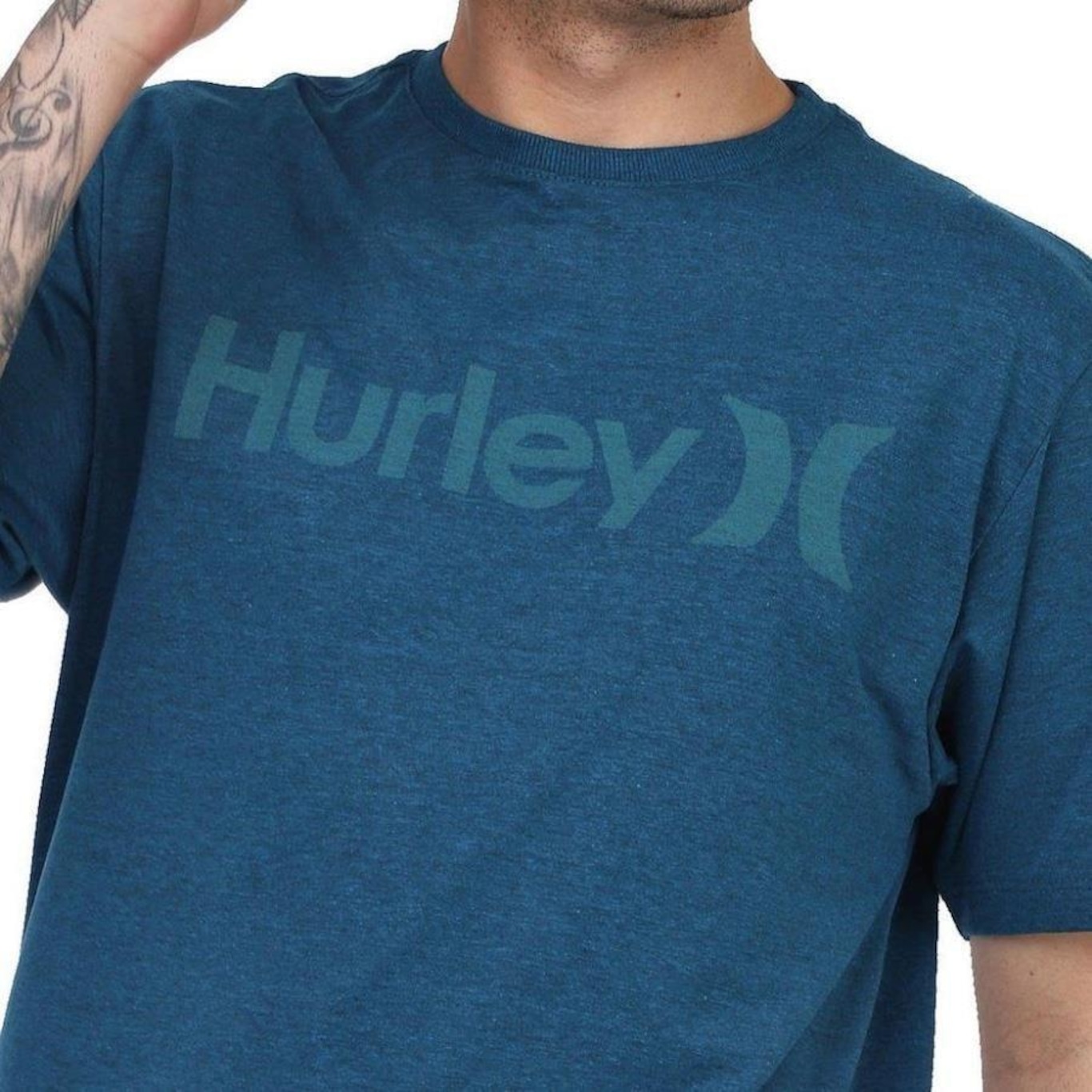 Camiseta Hurley Push Throught - Masculina - Foto 3