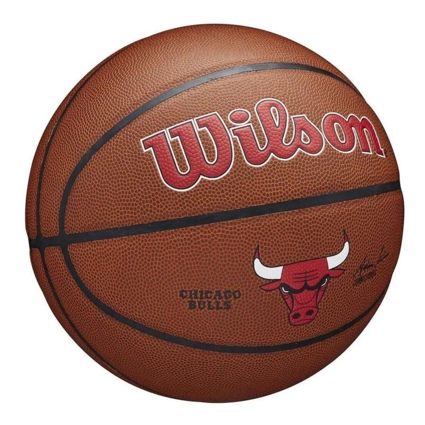 Bola de Basquete Wilson Chicago Bulls NBA Team Alliance 7 - Foto 4