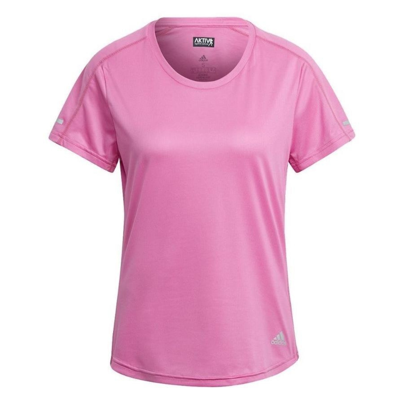 Camiseta adidas Run It Short Sleeve - Feminina - Foto 1