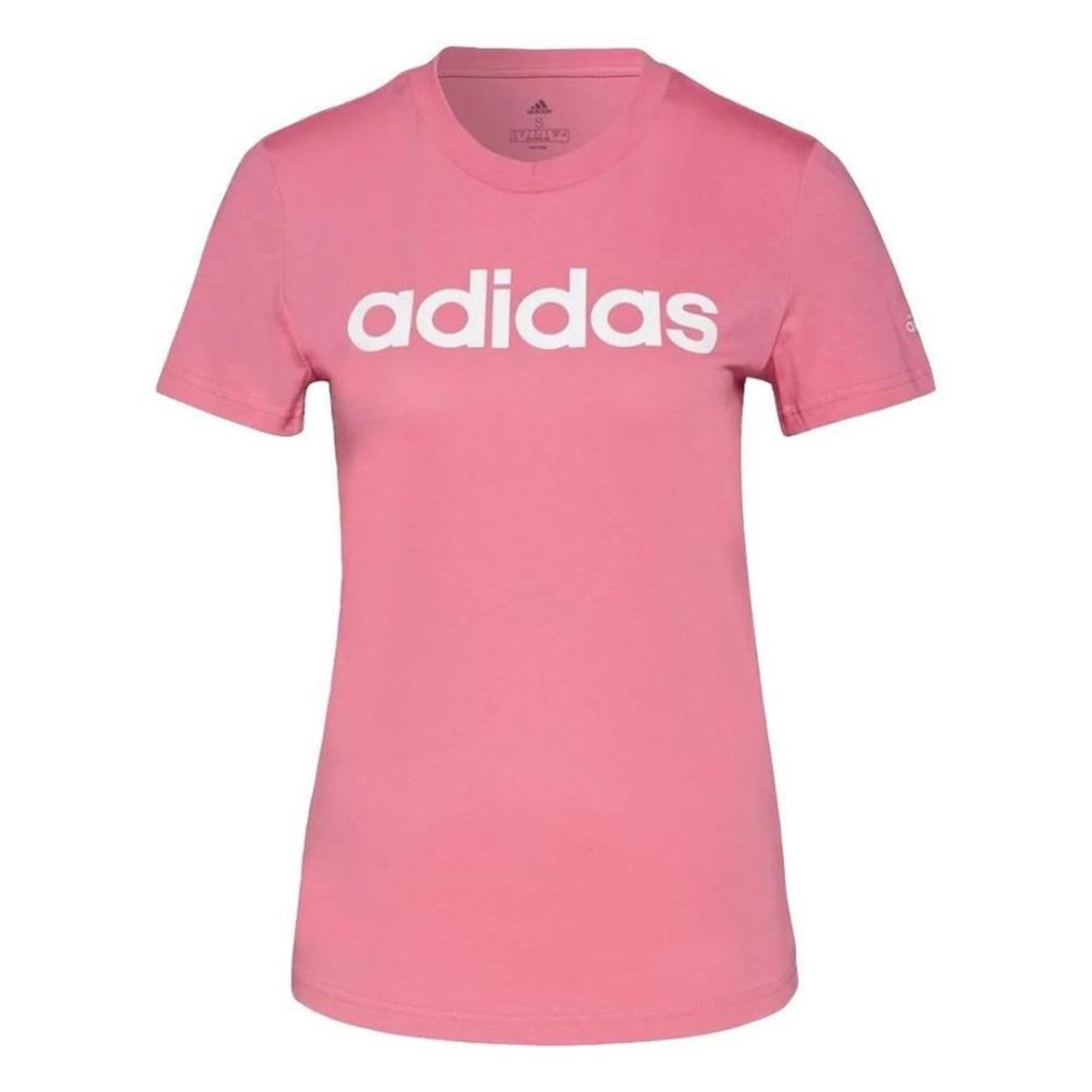 Camiseta adidas Essentials Slim Logo - Feminina - Foto 1