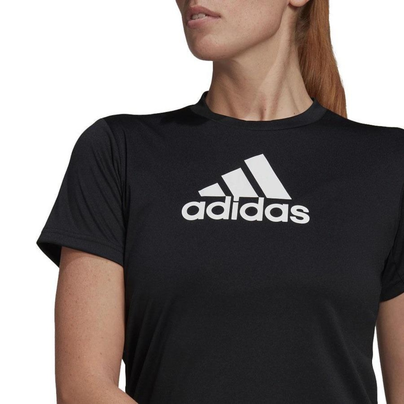 Camiseta adidas Primeblue D2m - Feminina - Foto 3