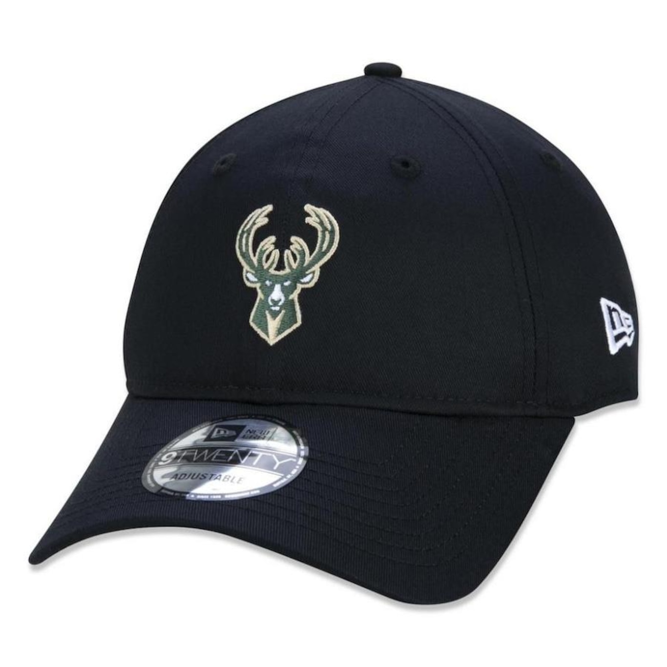 Boné Aba Curva New Era Milwaukee Bucks NBA 920 Sport Special - Strapback - Adulto - Foto 1