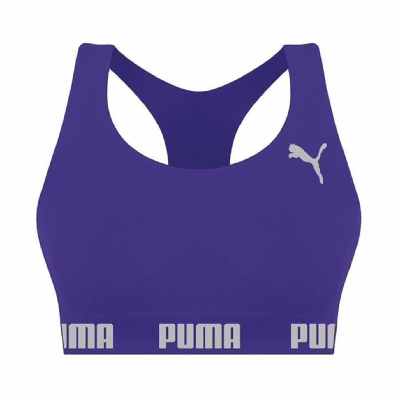 Kit Top Fitness Puma Nadador Sem Costura - Feminino - 5 Unidades - Foto 2