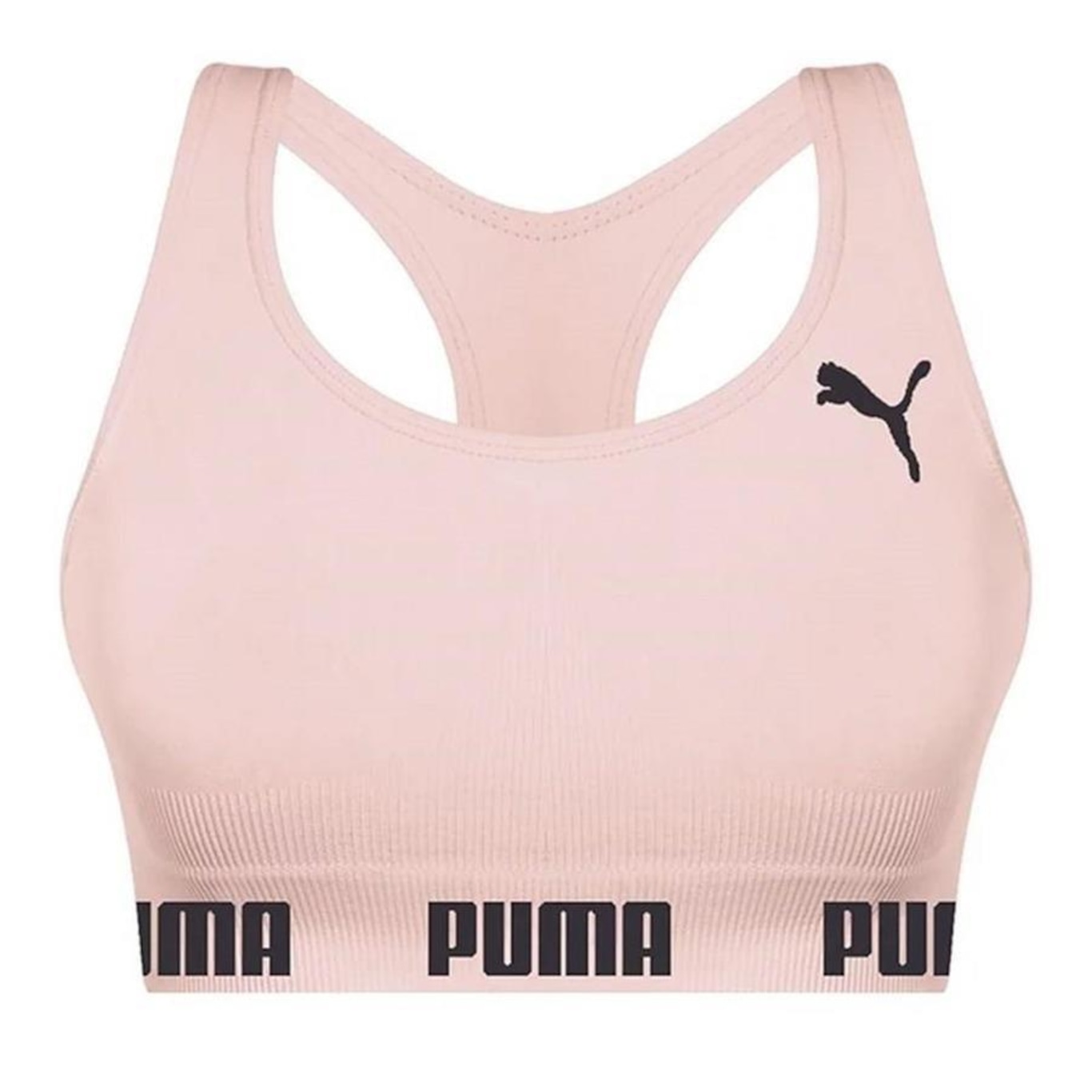 Kit Top Fitness Puma Nadador Sem Costura - Feminino - 5 Unidades - Foto 3