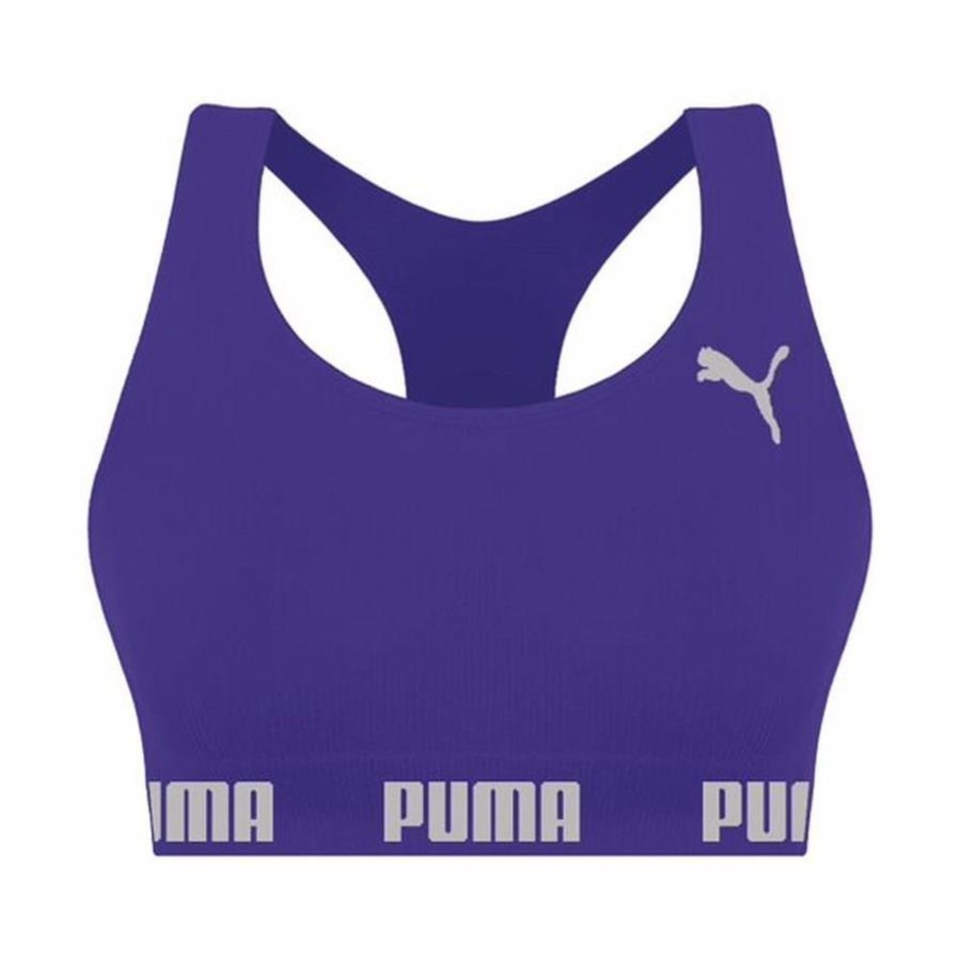 Kit Top Puma Nadador Sem Costura - Feminino - 3 Unidades - Foto 2