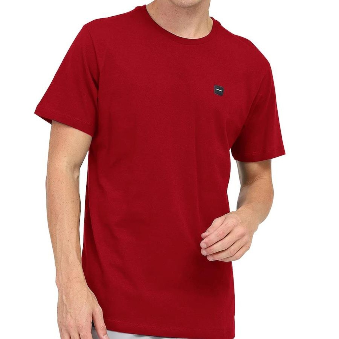 Camiseta Oakley Patch 2.0 Masculina - Vermelho