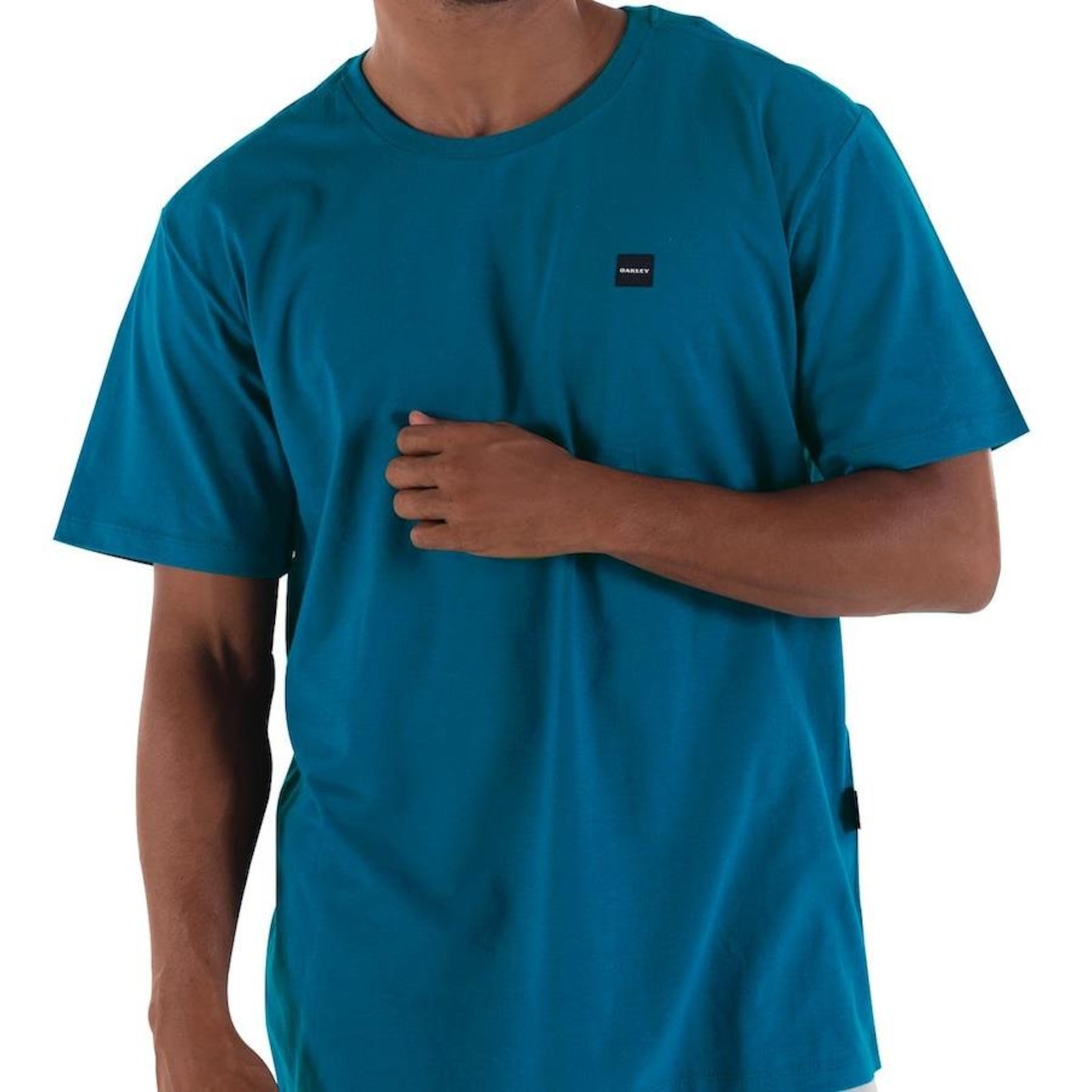 Camiseta Oakley Patch 2.0 Tee Astral Blue - Masculina - Foto 3