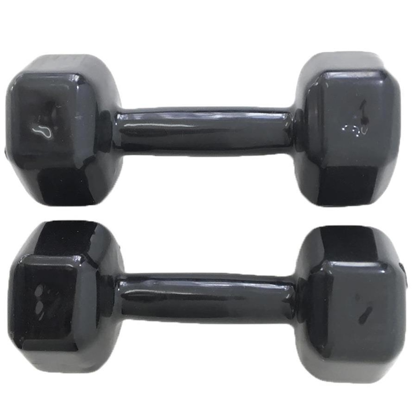 Halter Dumbell Sextavado Revestido Ahead Sports 4 Kg Par Centauro