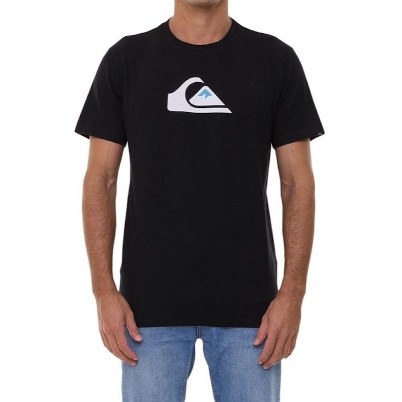 Camiseta Quiksilver Comp Logo - Masculina - Foto 1