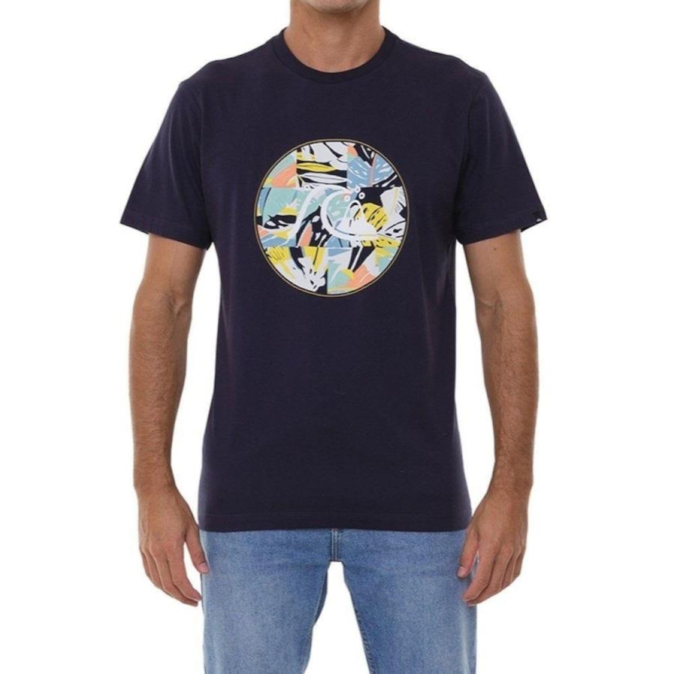 Camiseta Quiksilver Jungle Boogie - Masculina - Foto 1