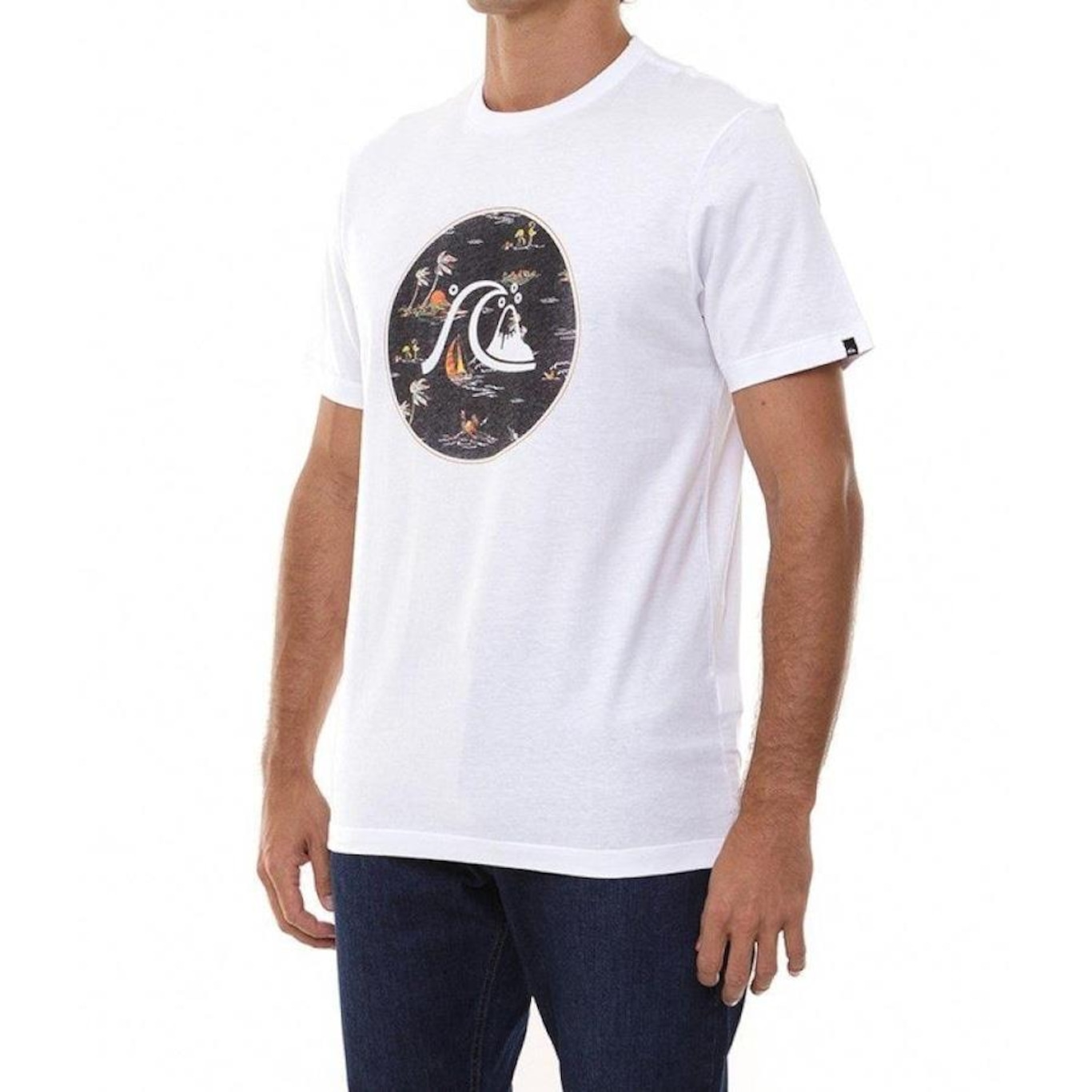 Camiseta Quiksilver Jungle Boogie - Masculina - Foto 3