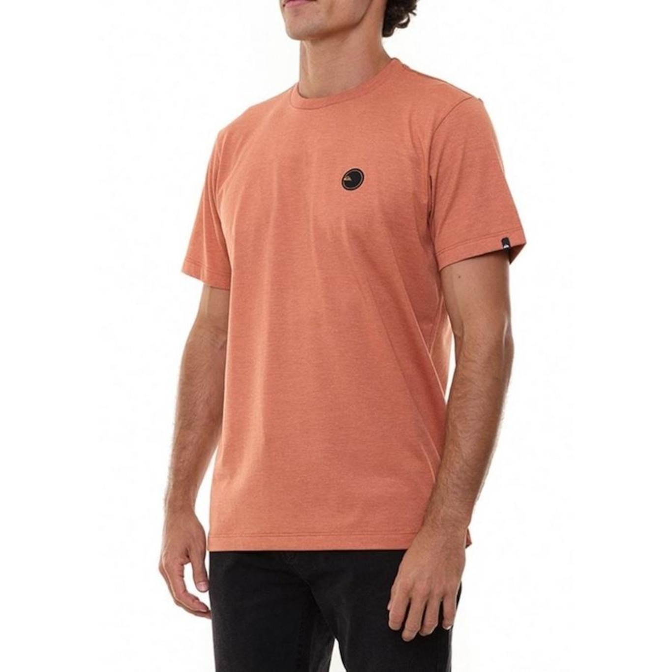 Camiseta Quiksilver Patch Round - Masculina - Foto 3