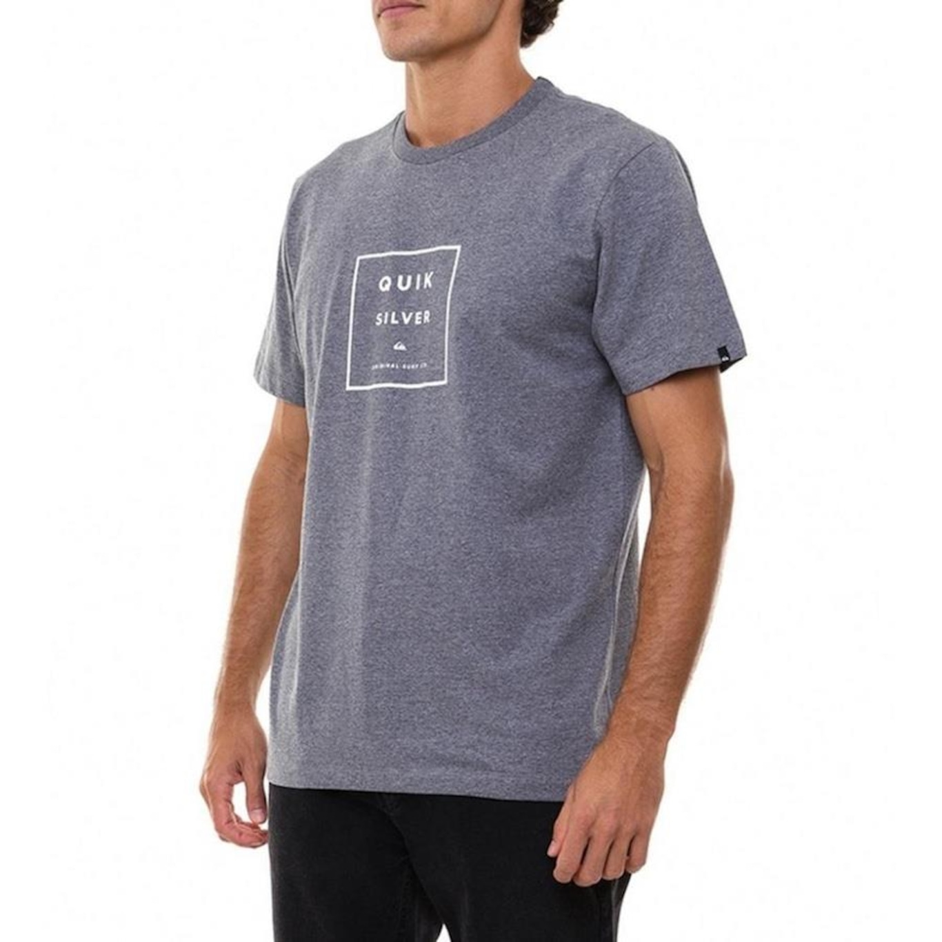 Camiseta Quiksilver Squared Up - Masculina - Foto 3