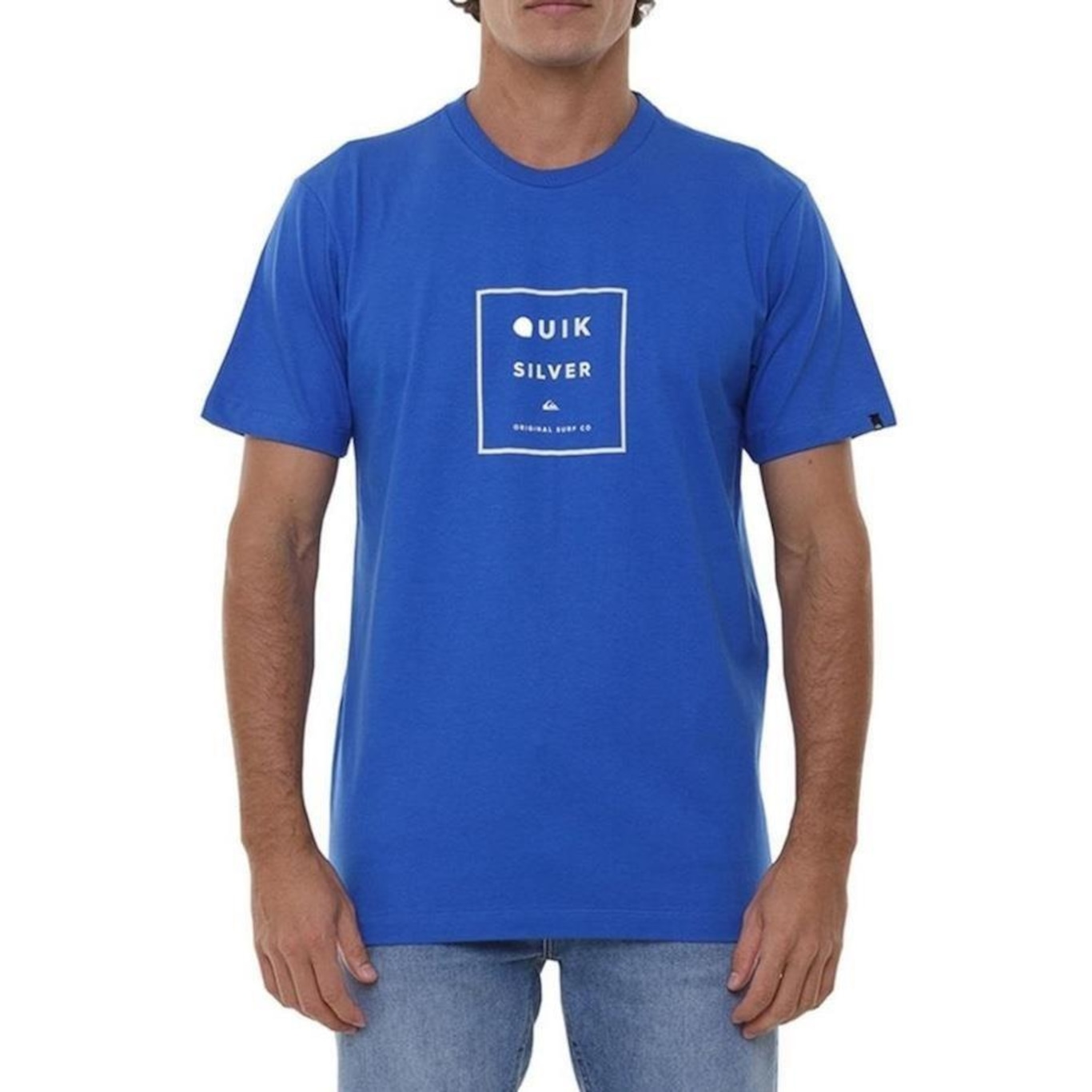 Camiseta Quiksilver Squared Up - Masculina - Foto 1