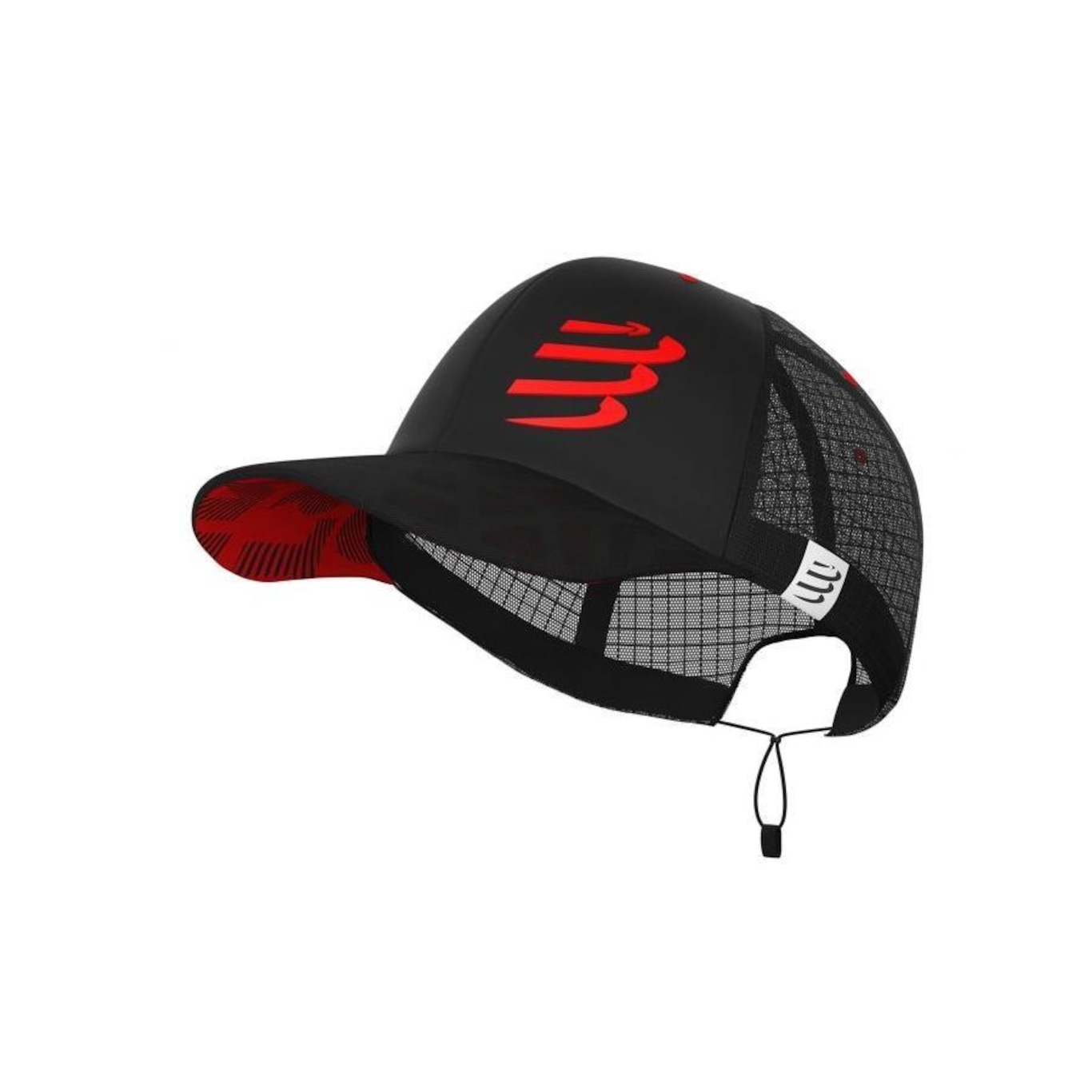 Boné para Corrida Compressport Racing Cap Trucker - Strapback - Adulto - Foto 1