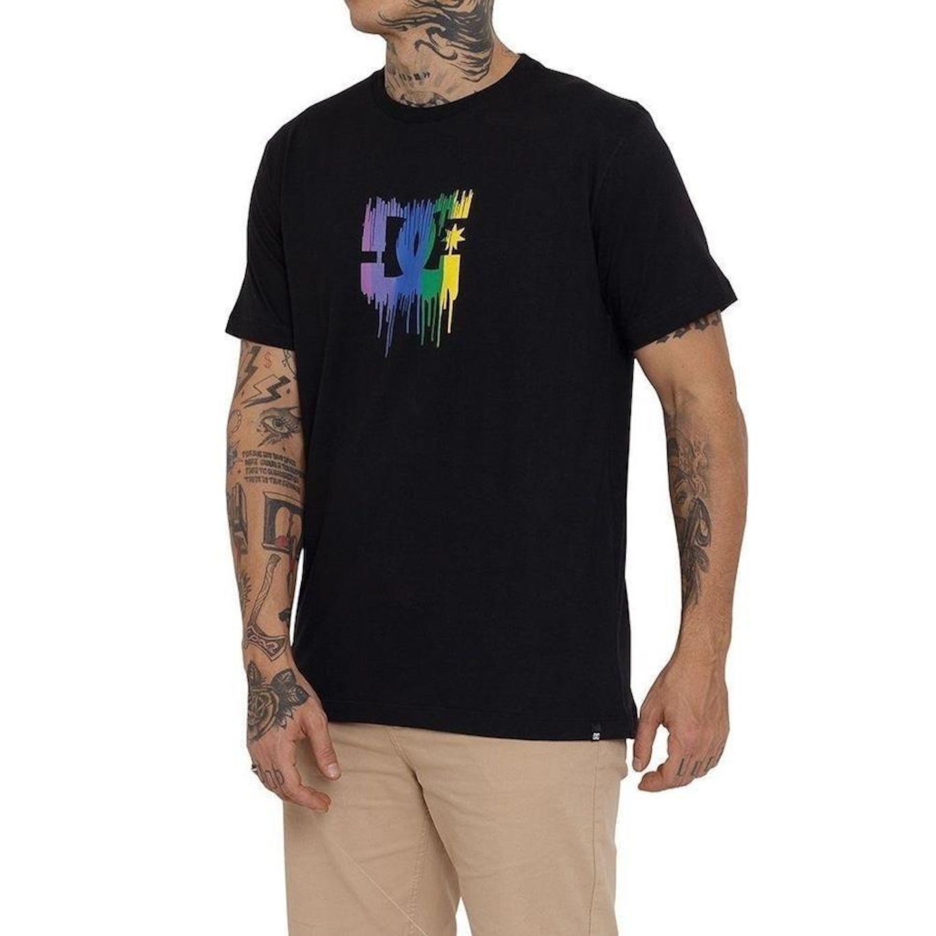 Camiseta DC Shoes DC Star Drip - Masculina - Foto 3