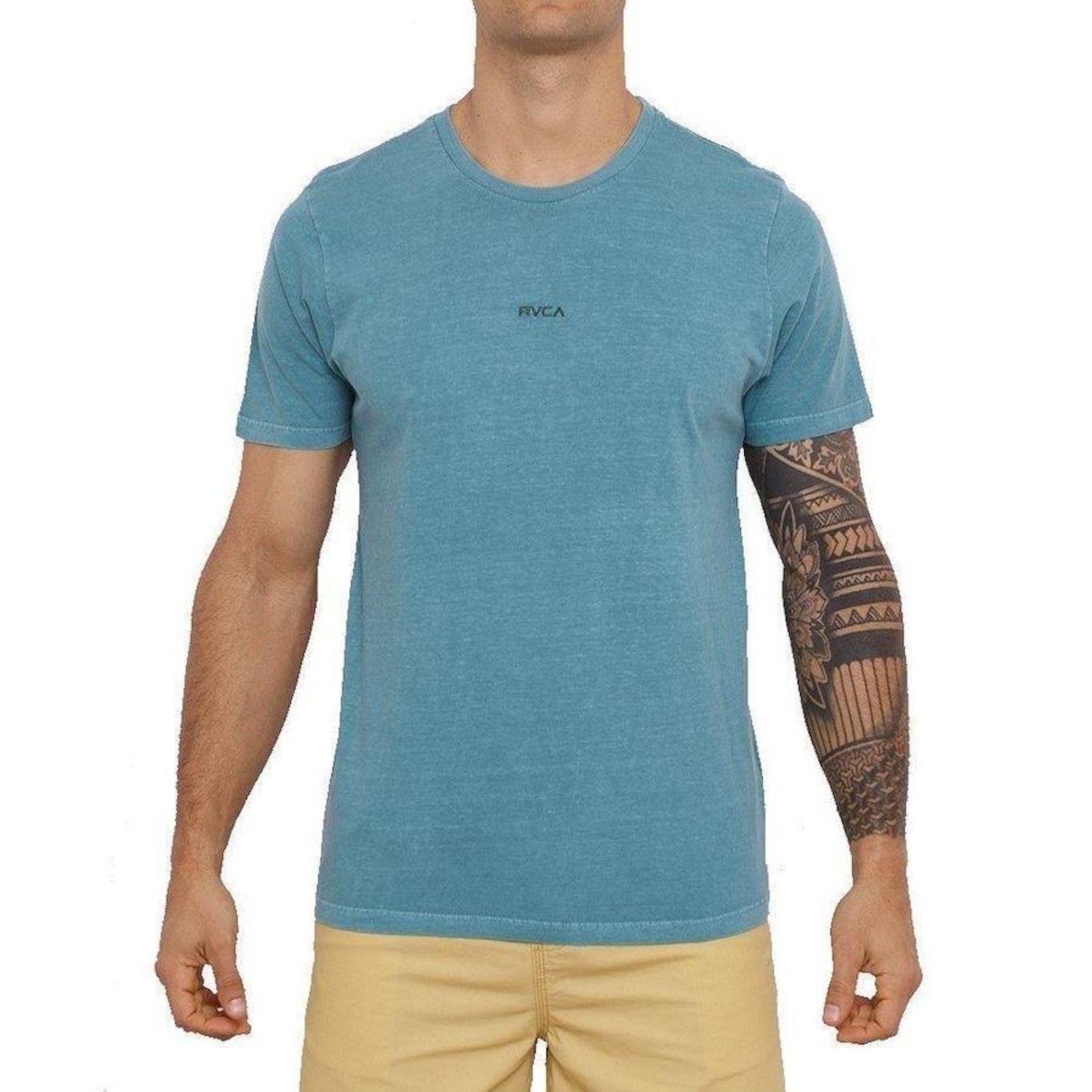 Camiseta RVCA Small Rvca Pigment Dye - Masculina - Foto 1