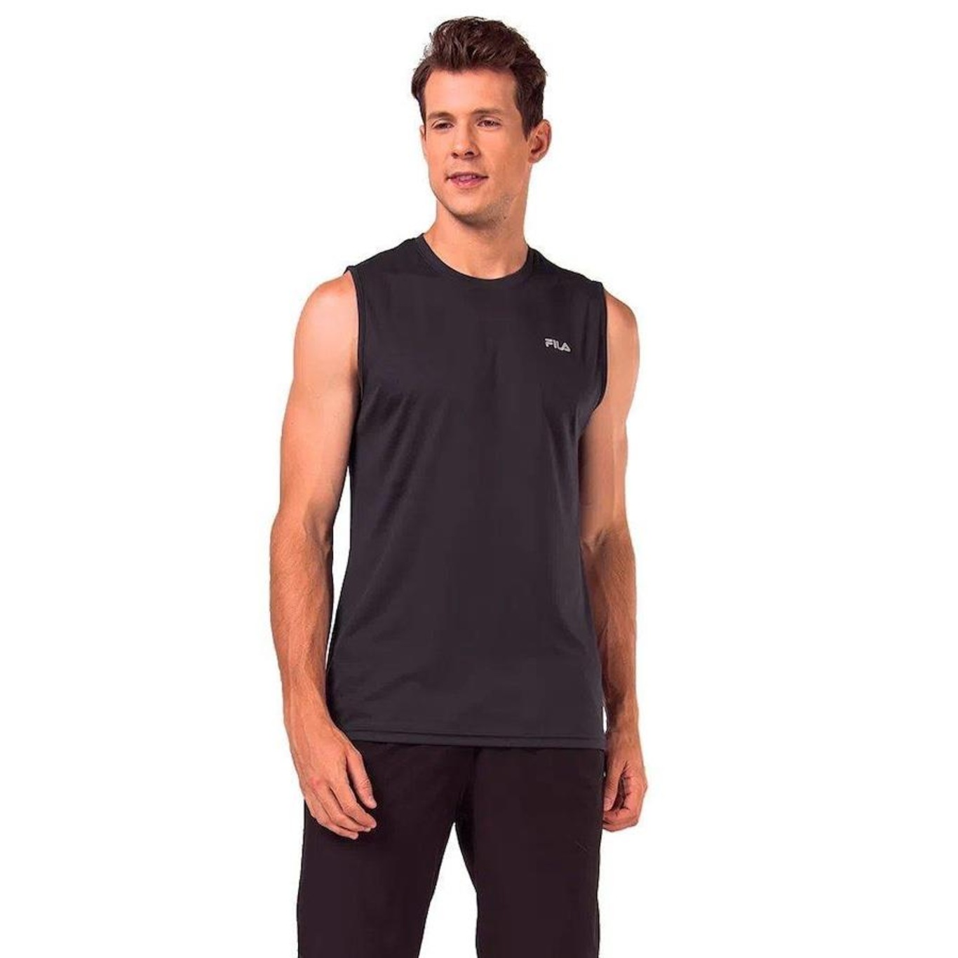 Camiseta Regata Masculina Fila Basic Sports - Foto 3