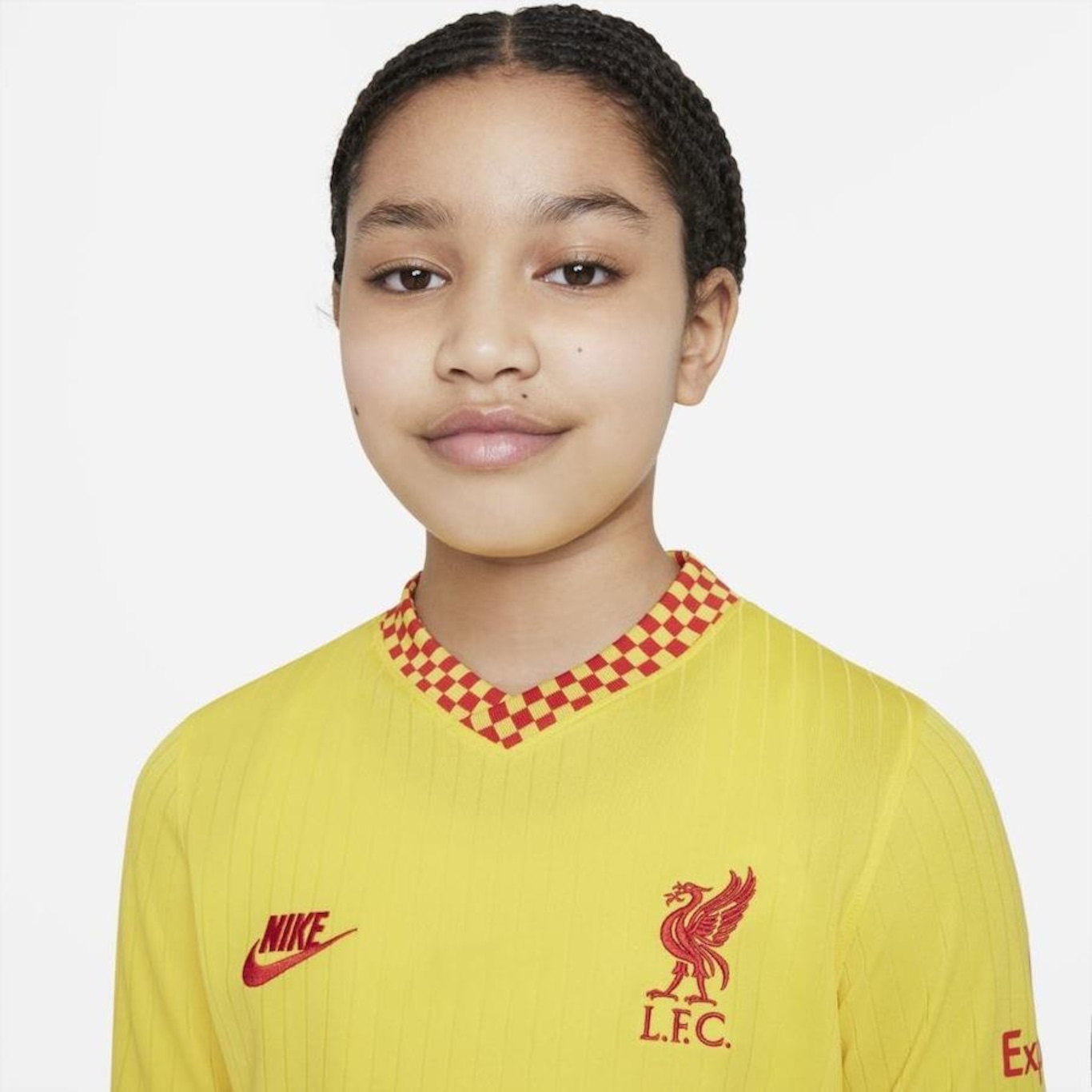 Camisa Liverpool III 21/22 Nike Stadium - Infantil - Foto 3