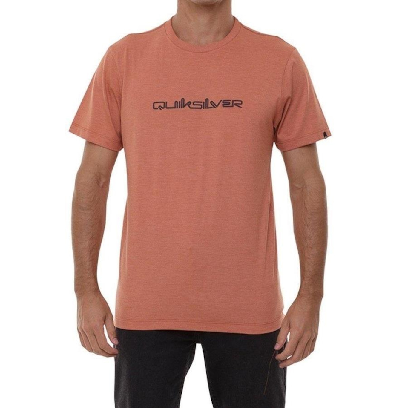 Camiseta Quiksilver Lettering - Masculina - Foto 1