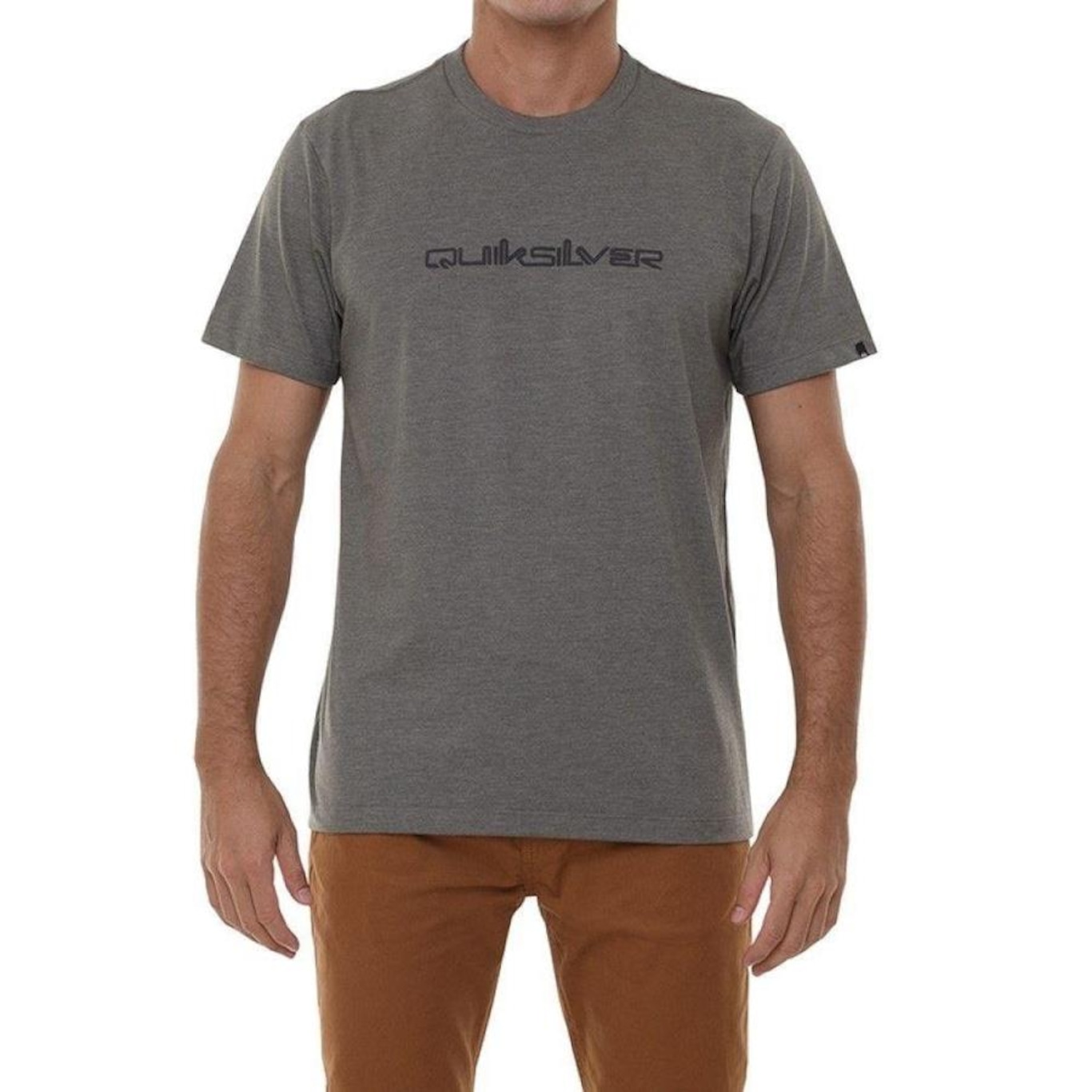 Camiseta Quiksilver Lettering - Masculina - Foto 1