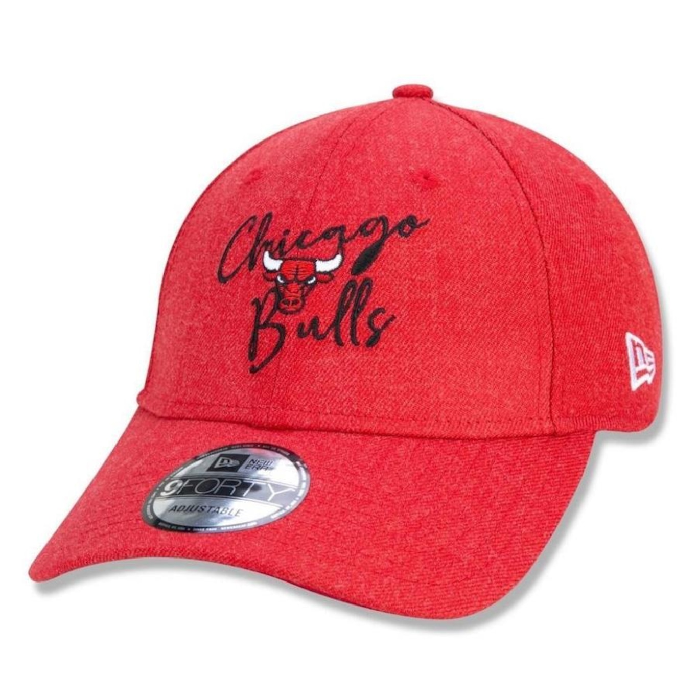 Boné Aba Curva New Era Chicago Bulls 940 e Signature Logo - Snapback - Adulto - Foto 1