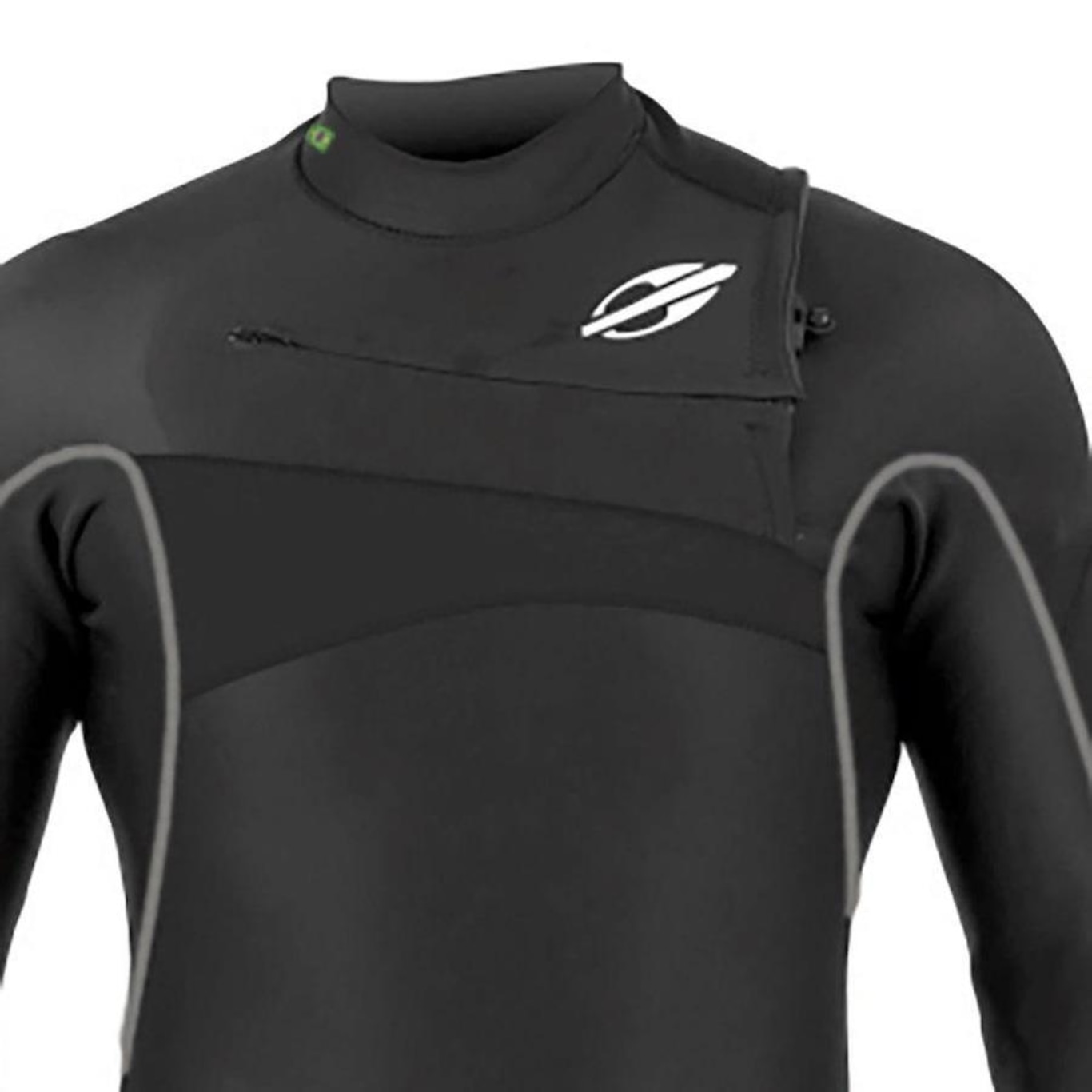 Long John Mormaii Chestzip 3.2mm Flexxxa Pro Surf - Masculino - Foto 3