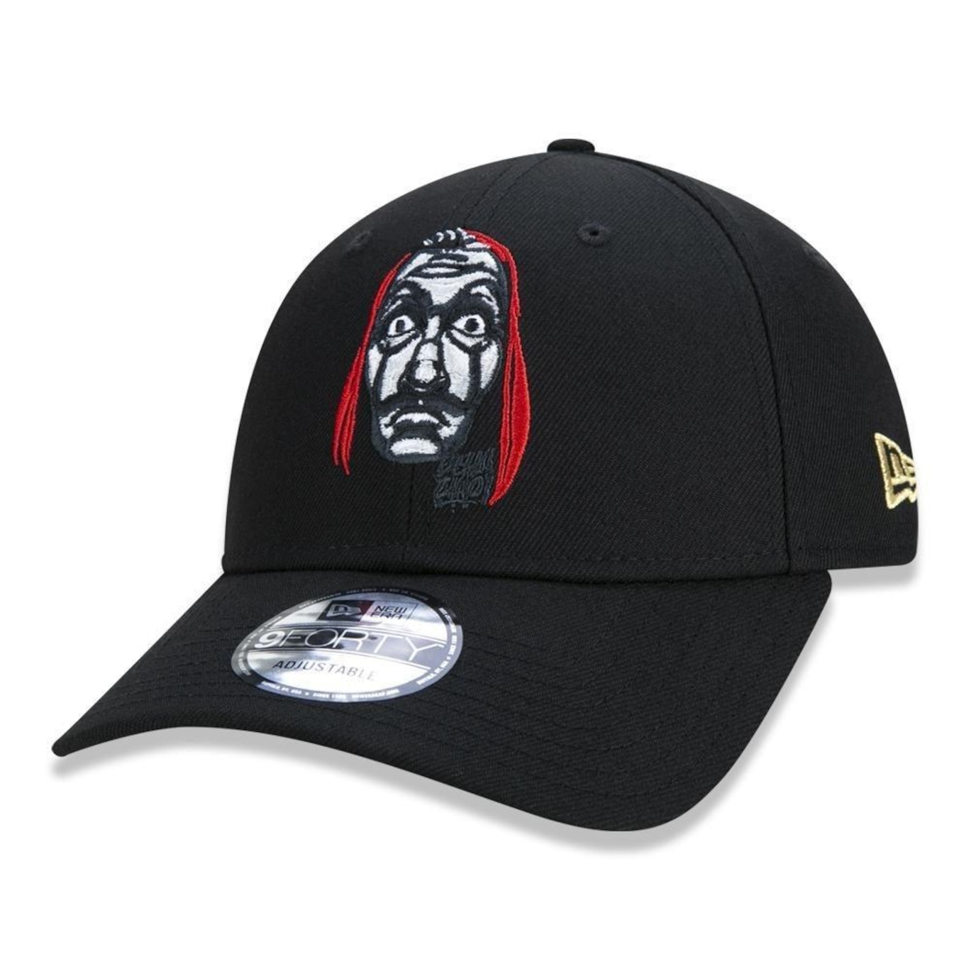 Boné Aba Curva New Era 940 La Casa de Papel Mask - Snapback - Adulto - Foto 1