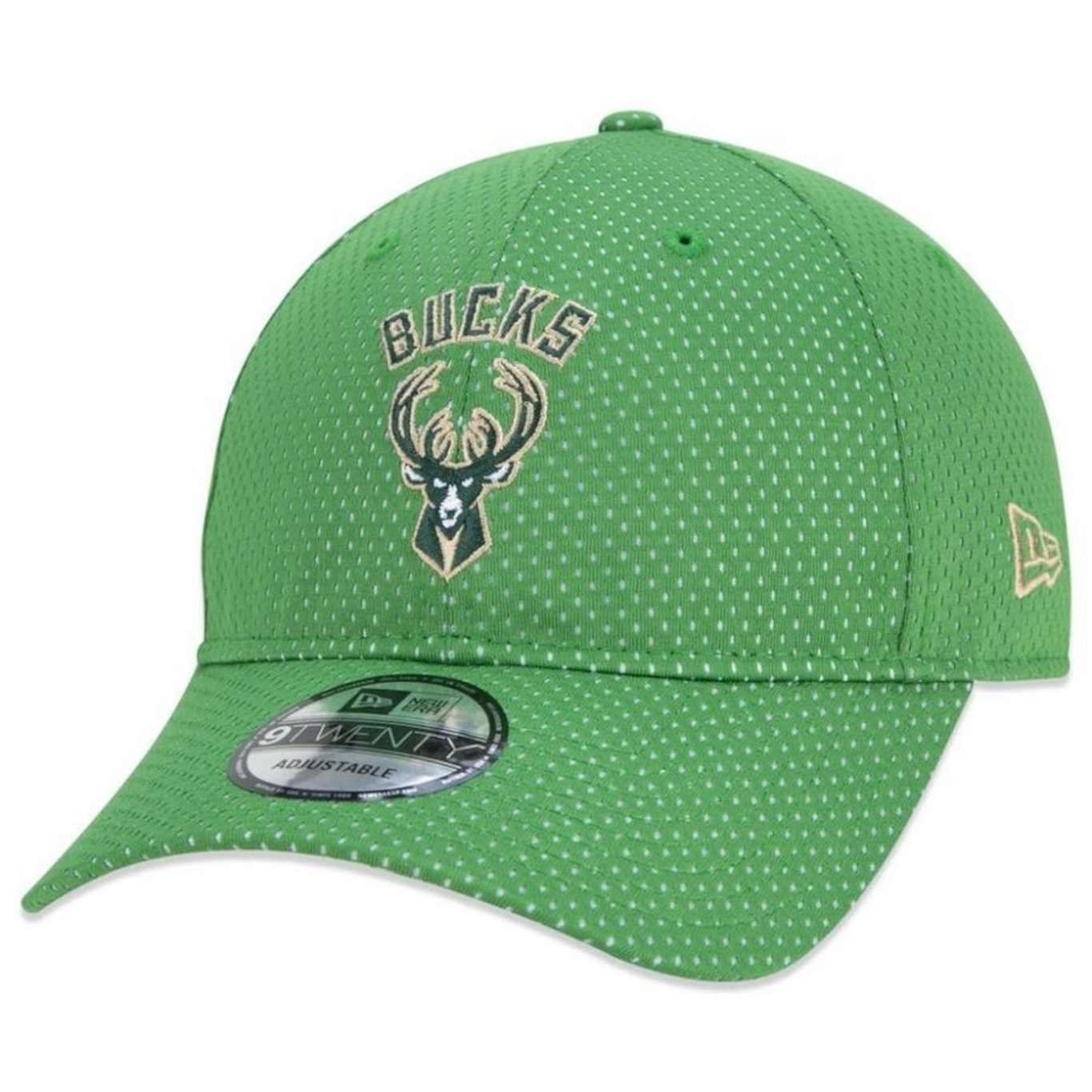 Boné Aba Curva New Era Milwaukee Bucks 920 NBA Have Fun Mesh - Adulto - Foto 1