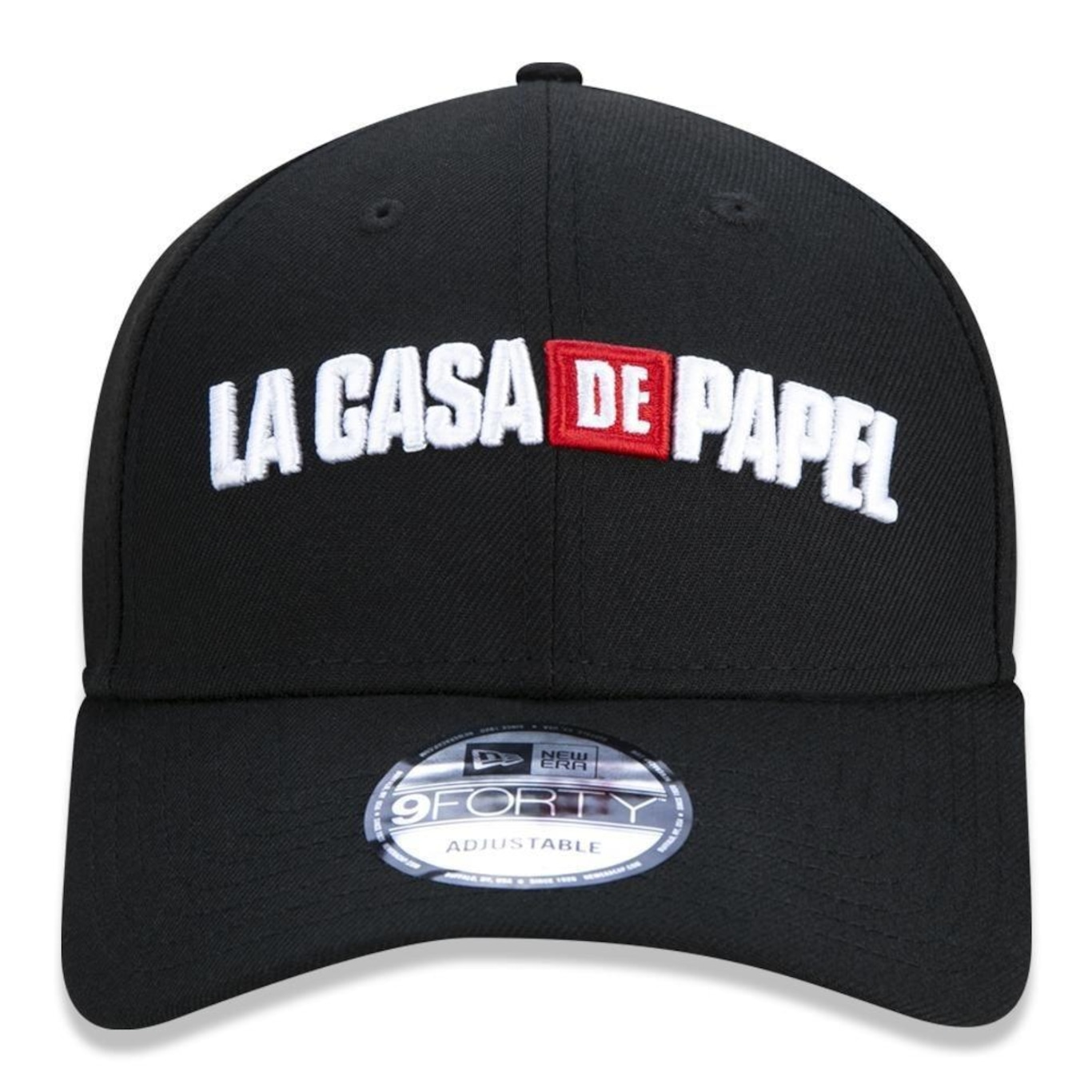 Boné Aba Curva New Era 940 La Casa de Papel Logo - Snapback - Adulto - Foto 3