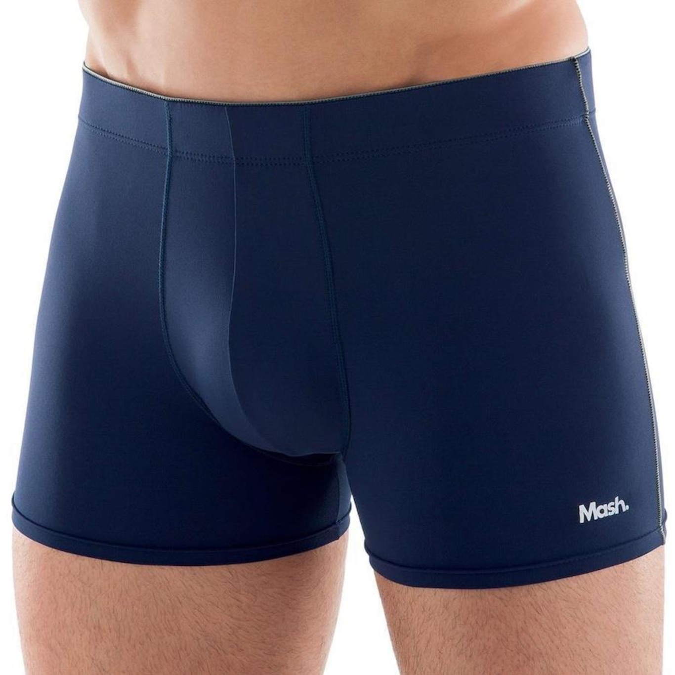 Cueca Boxer Mash Microfibra Elástico Interno - Adulto - Foto 2