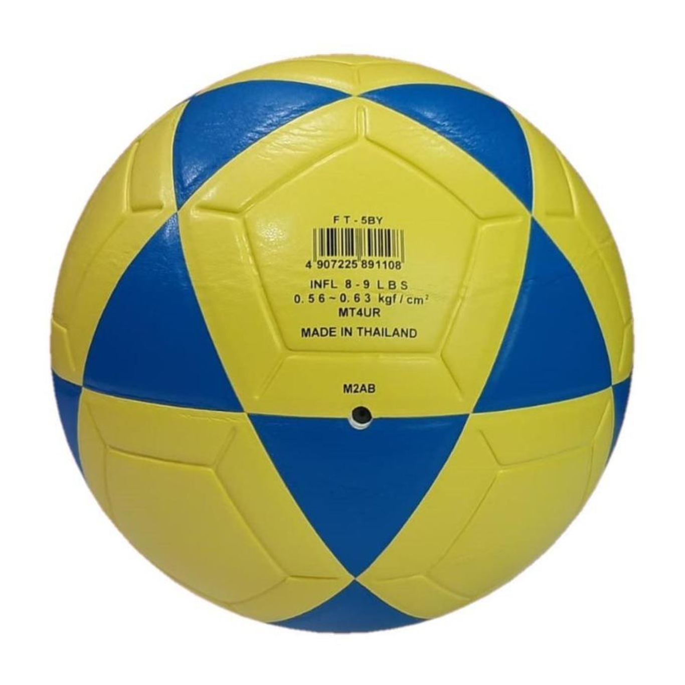 Bola De Futevolei Mikasa FT-4 Couro - Amarelo e preto em Promoção