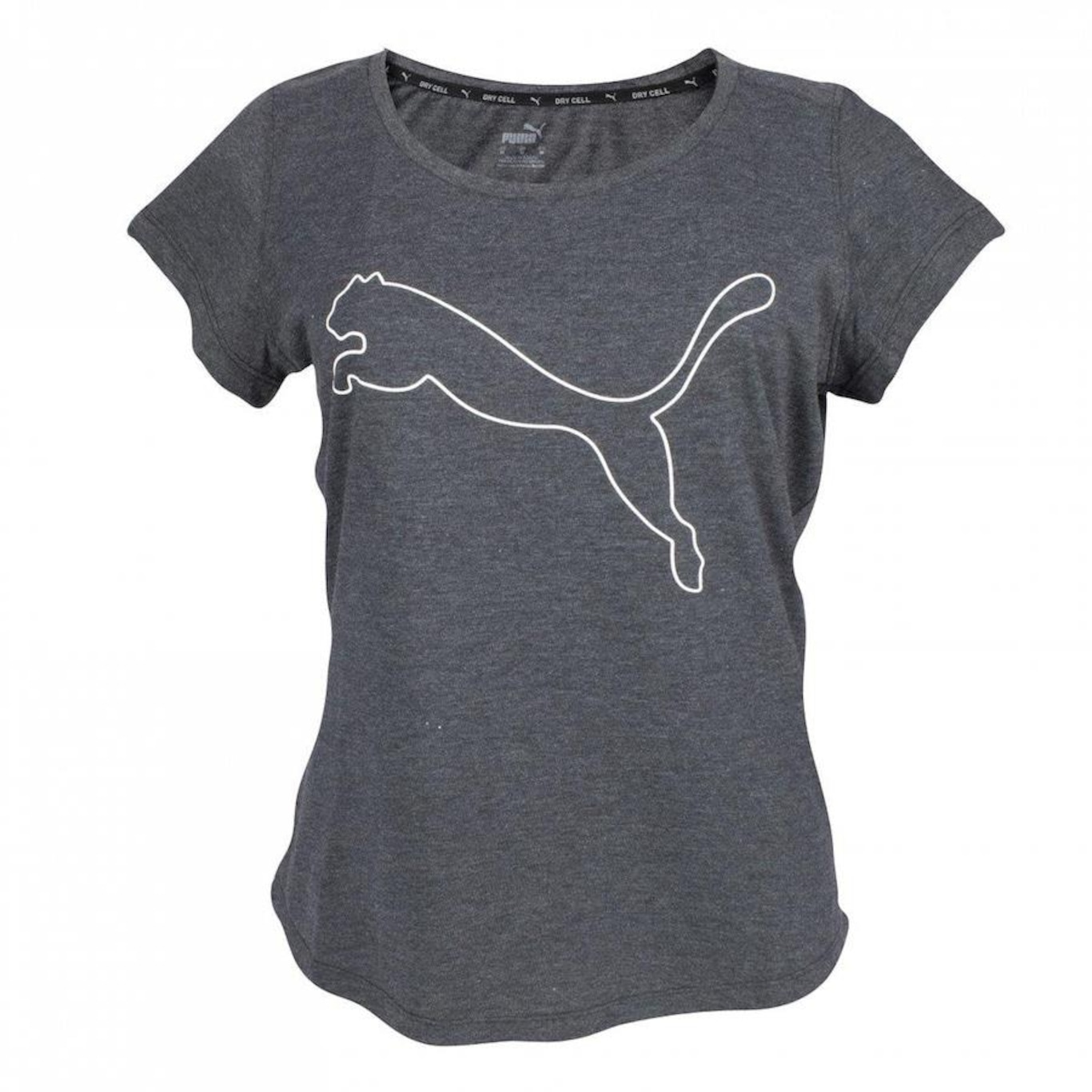 Camiseta Puma Heather Cat Tee - Feminina - Foto 1