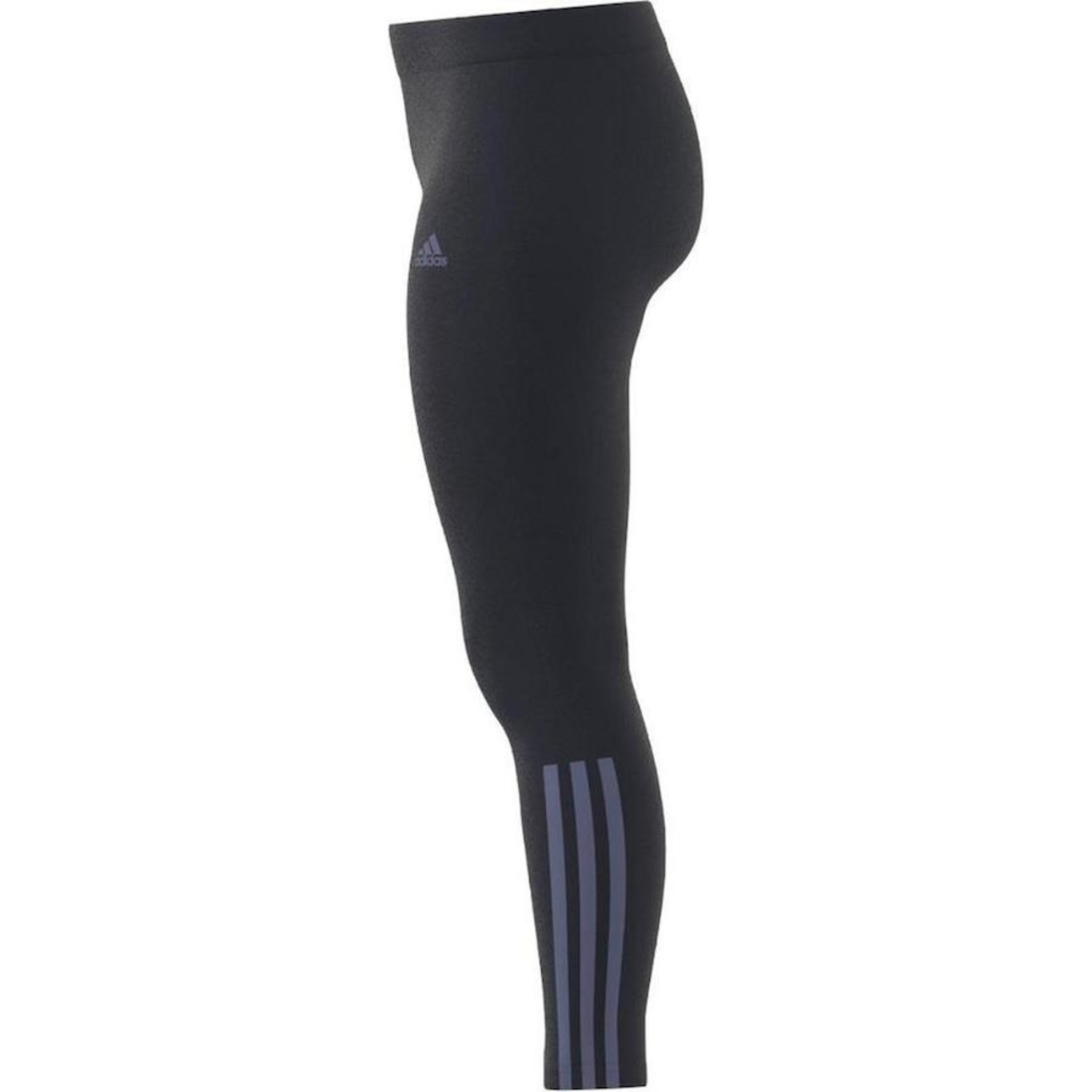 Calça Legging adidas Fitted 3-Stripes - Feminino - Foto 2