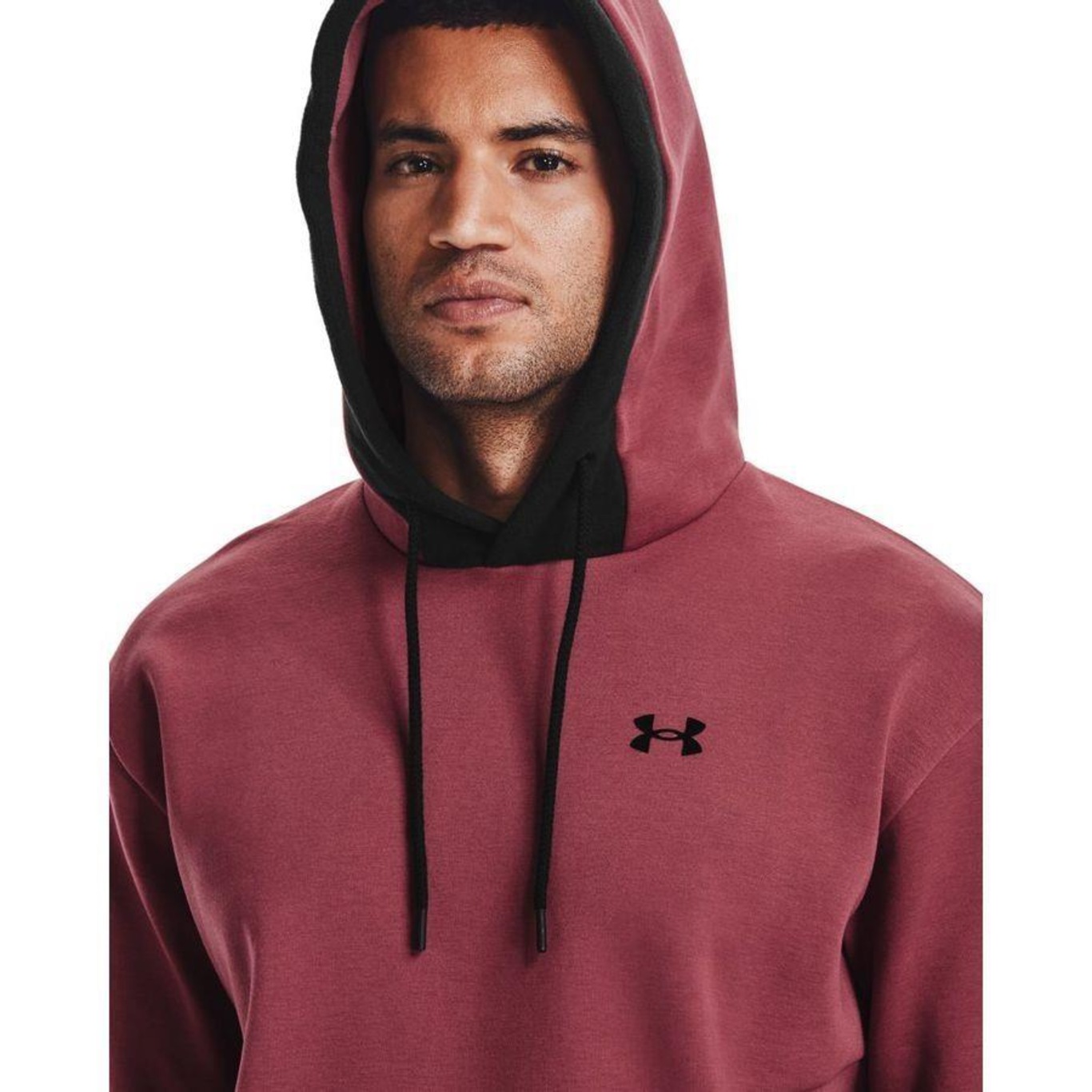 Blusão de Moletom com Capuz Under Armour Recover Fleece Hoodie - Masculino - Foto 4