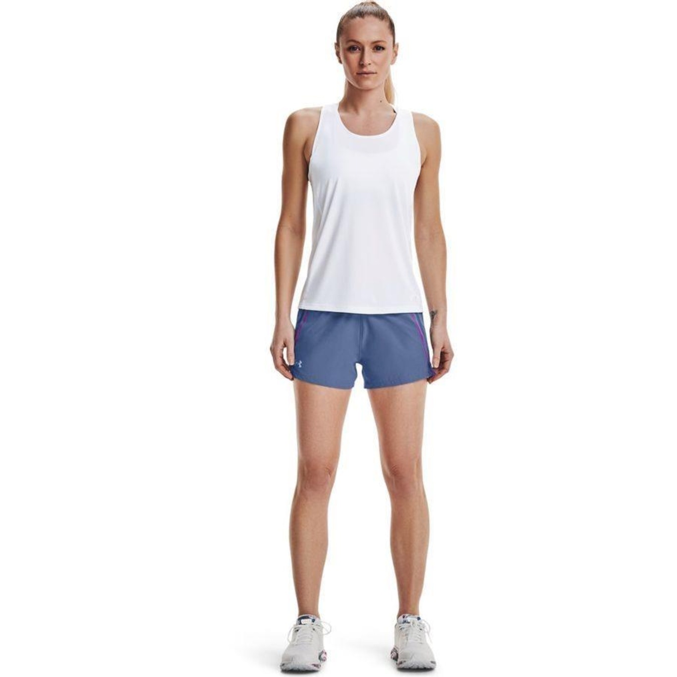 Shorts Under Armour Qualifier Speedpocket - Feminino em Promoção