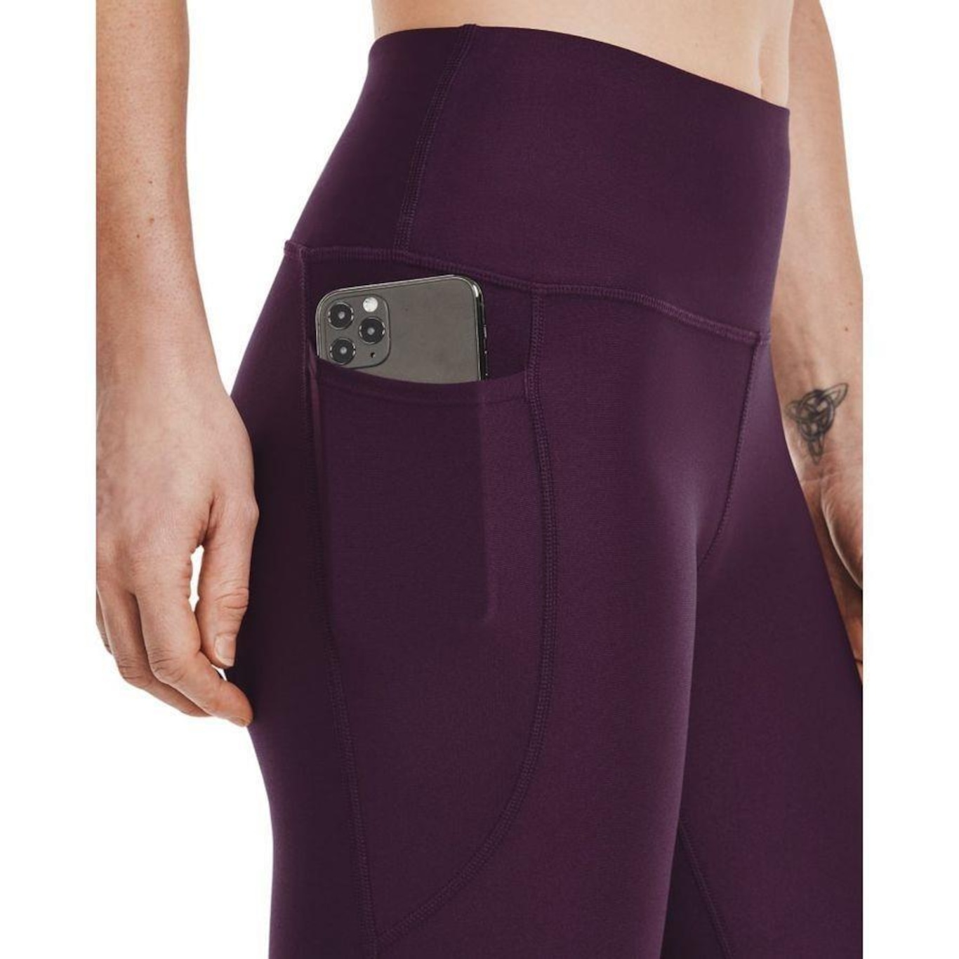 Calça Legging Under Armour HeatGear No-Slip Waistband Ankle - Feminina - Foto 3