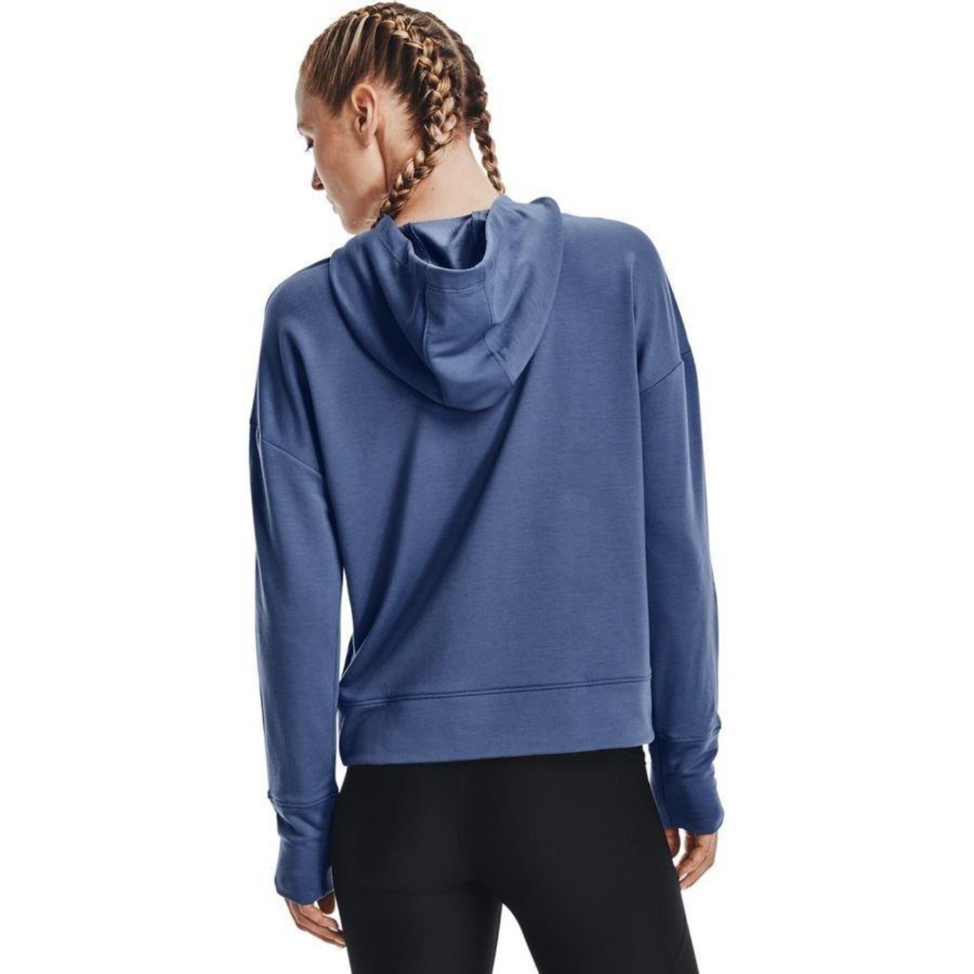 Blusão Under Armour Rival Terry Taped Hoodie - Feminino - Foto 3