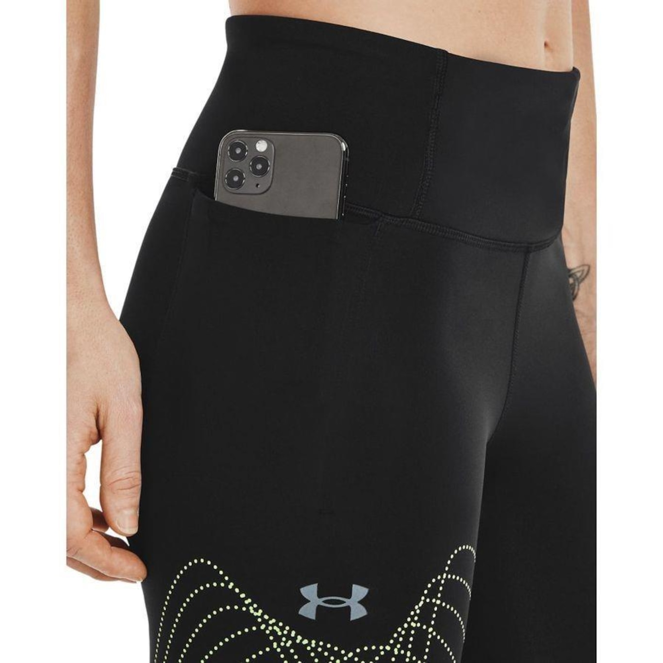 Calça Under Armour Speedpocket Dot 7/8 Tight - Feminina