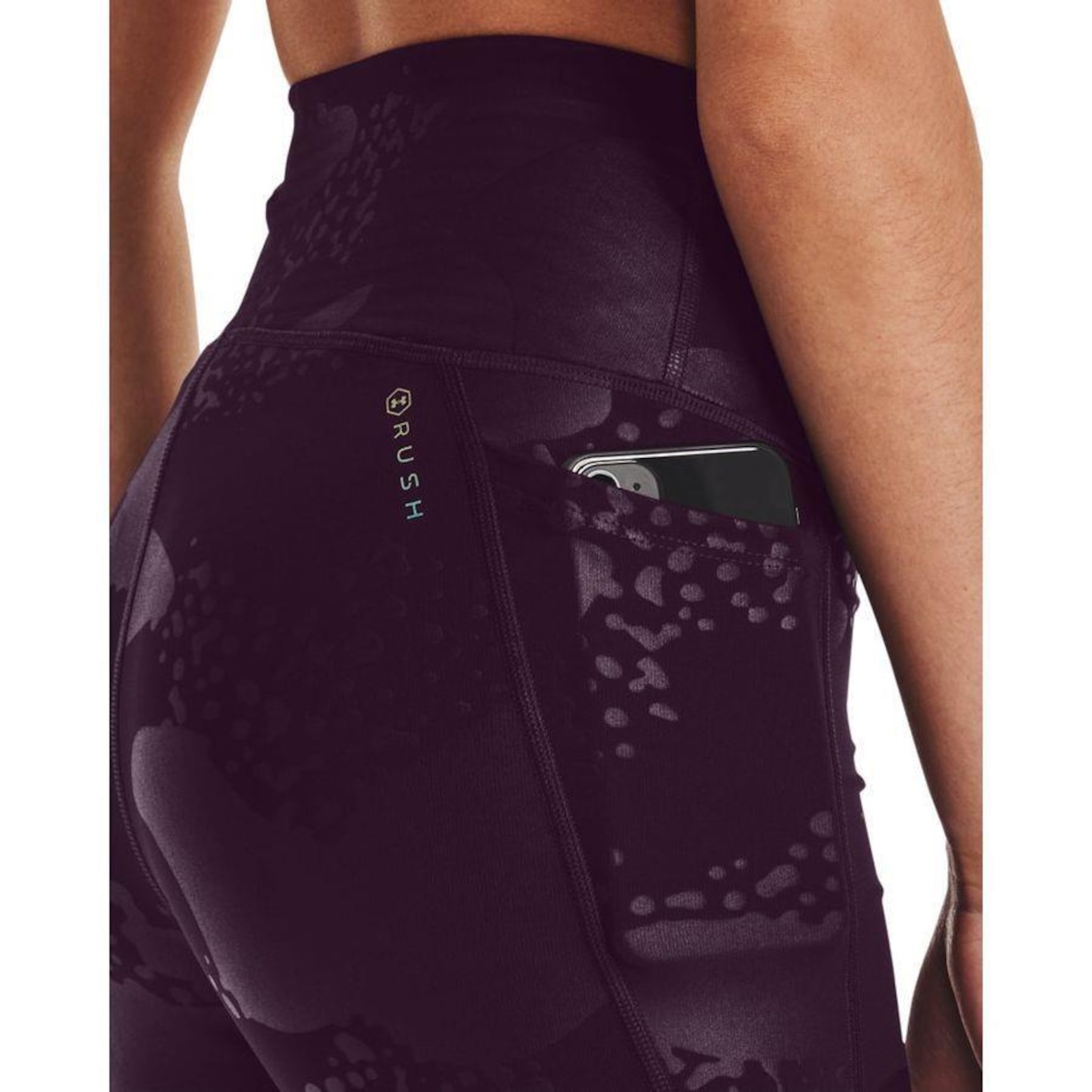 Calça Legging Under Armour Rush Tonal - Feminina - Foto 4