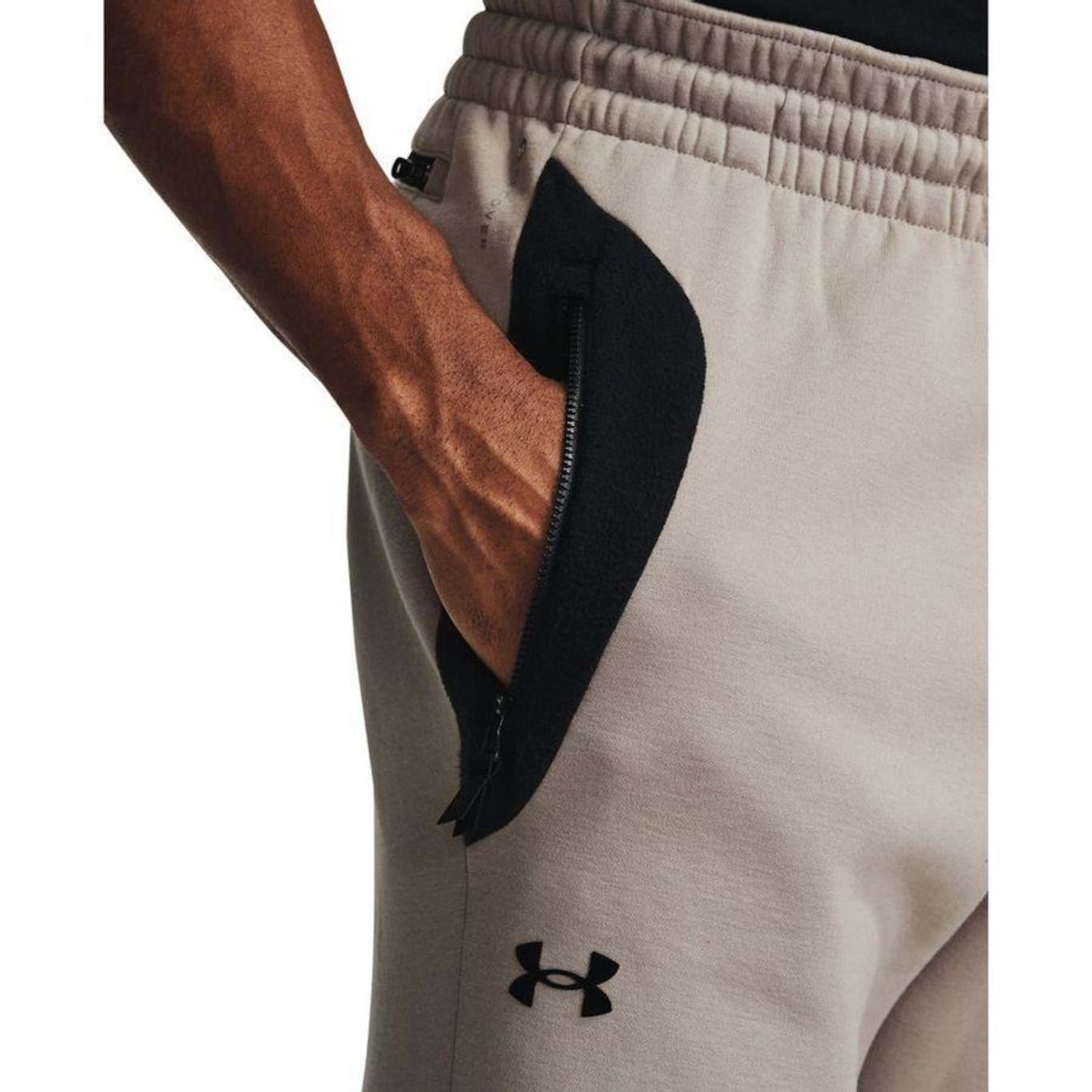 Calça Under Armour Recover Fleece Pant - Masculina - Foto 3