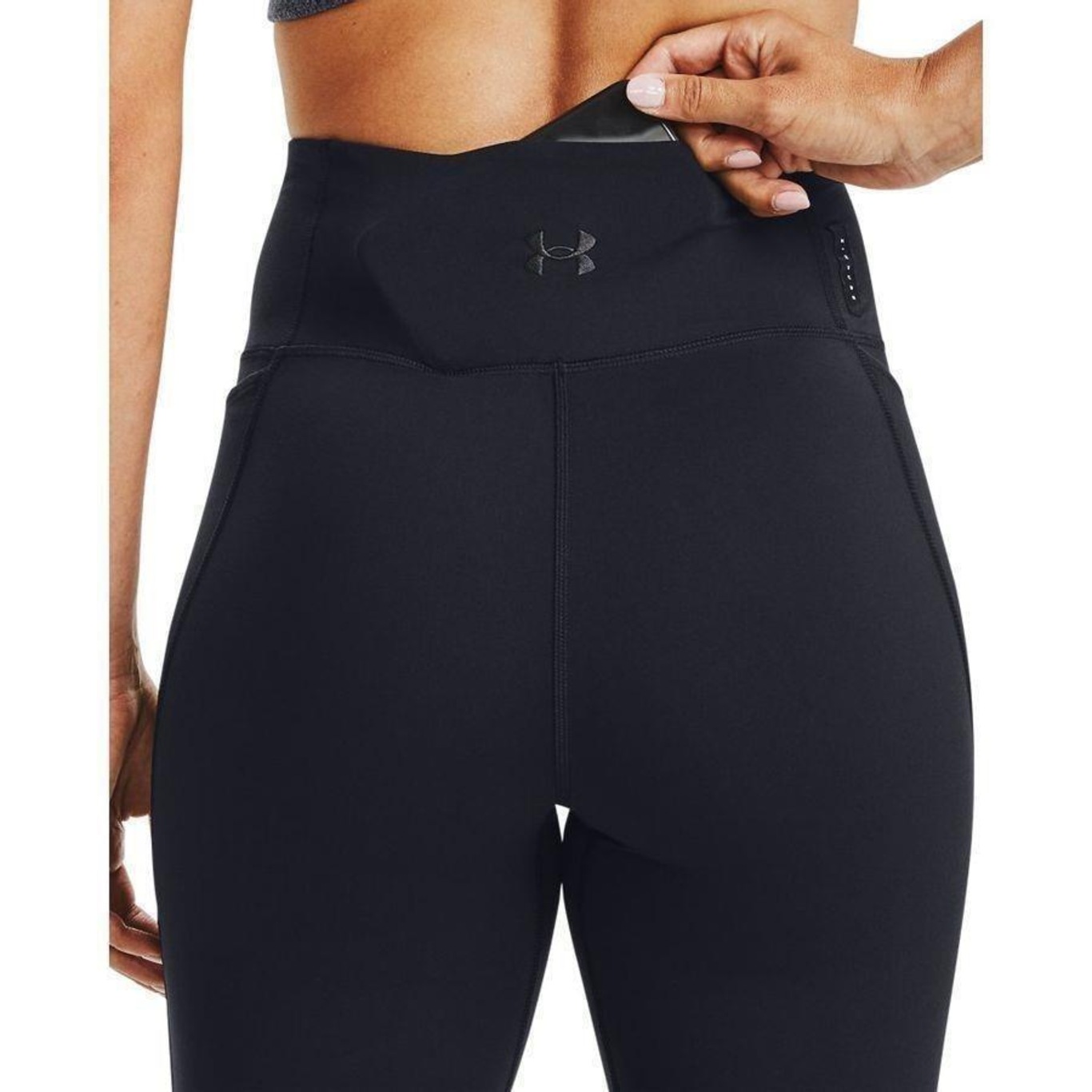 Calça Legging Under Armour Infused Meridian Stirrup - Feminina - Foto 5